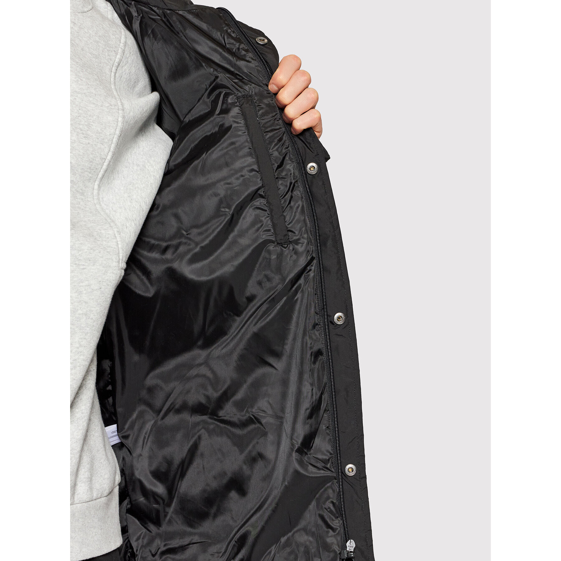 Outhorn Пухено яке KUMP603 Черен Relaxed Fit - Pepit.bg