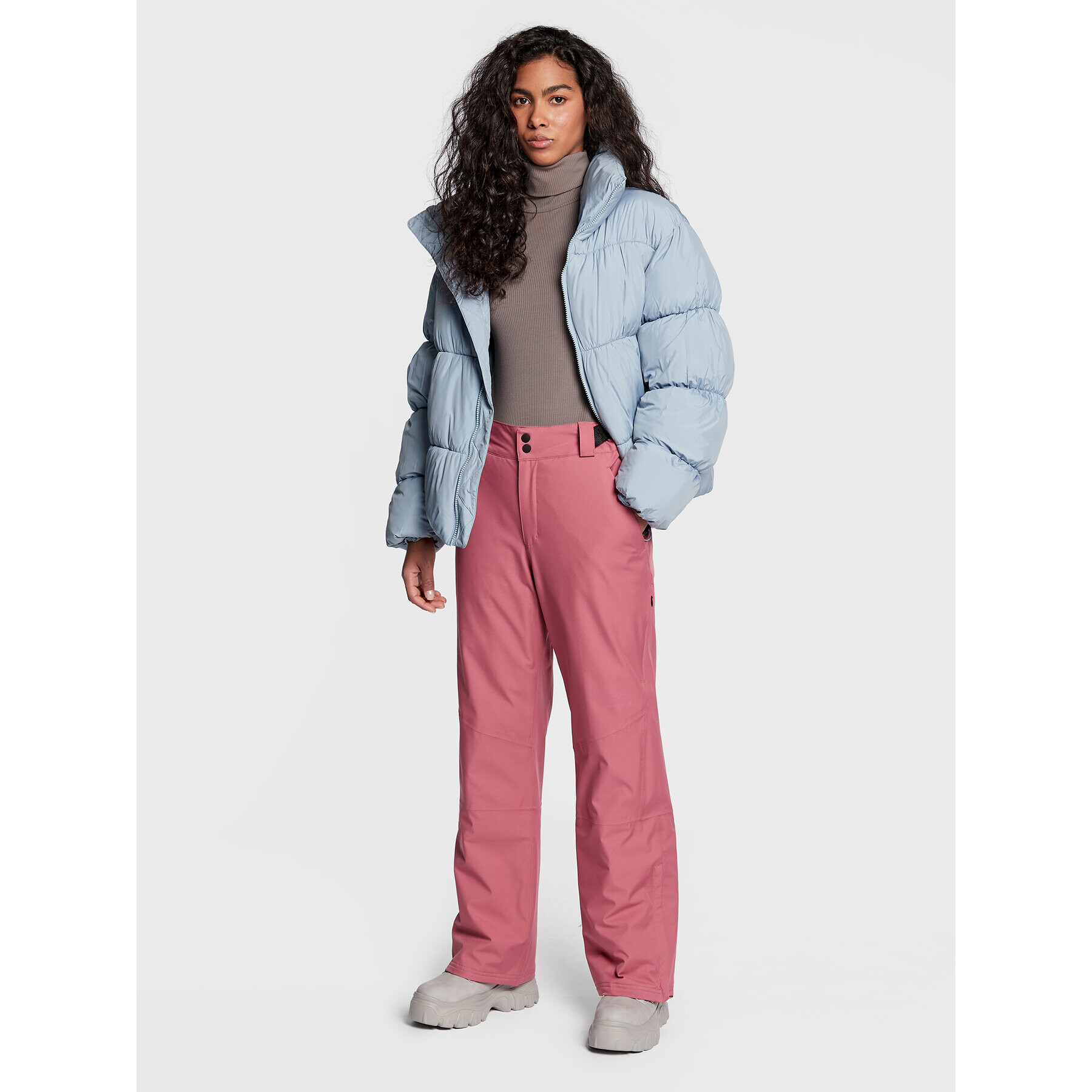 Outhorn Пухено яке TDJAF013 Син Boxy Fit - Pepit.bg