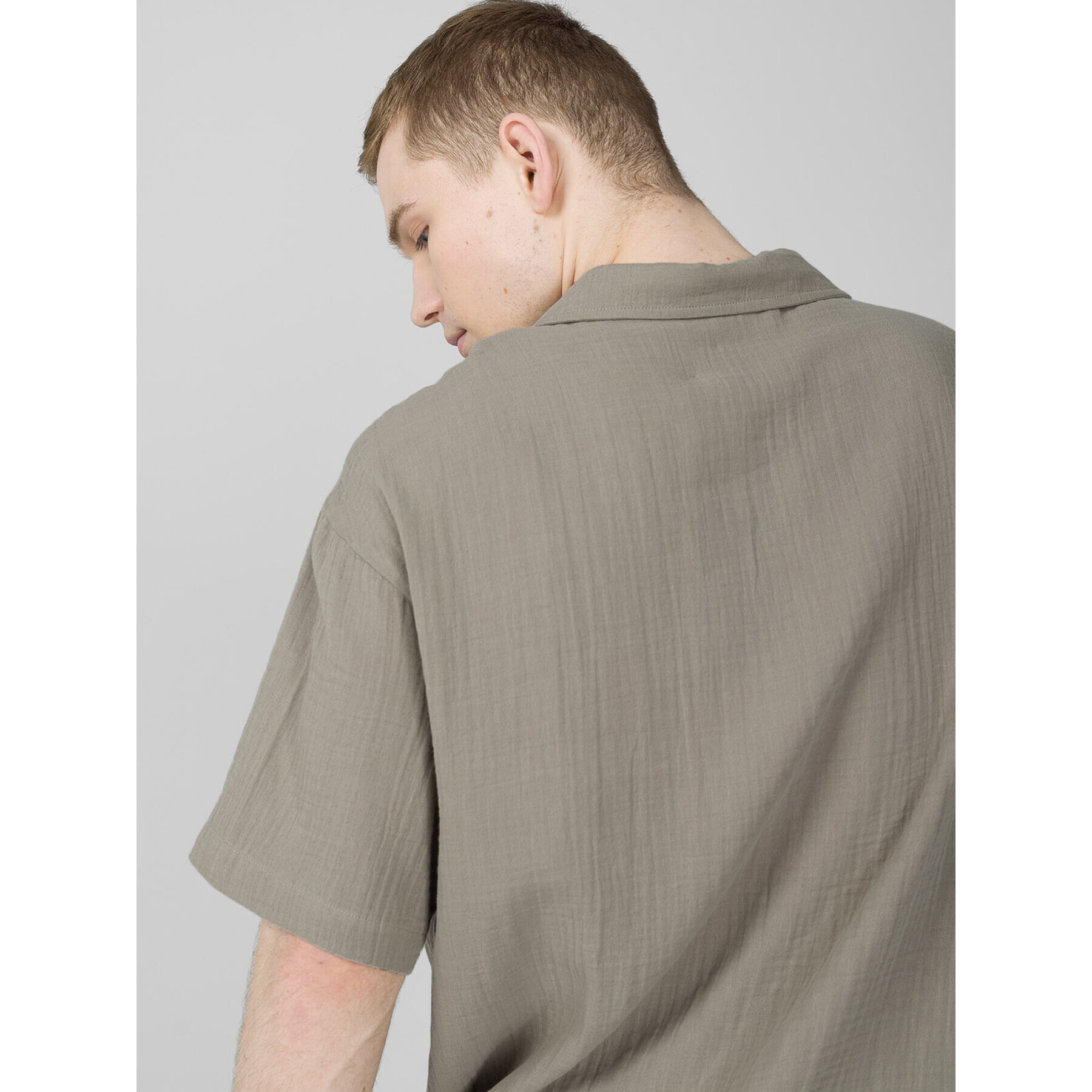 Outhorn Риза OTHSS23TSHIM023 Зелен Regular Fit - Pepit.bg