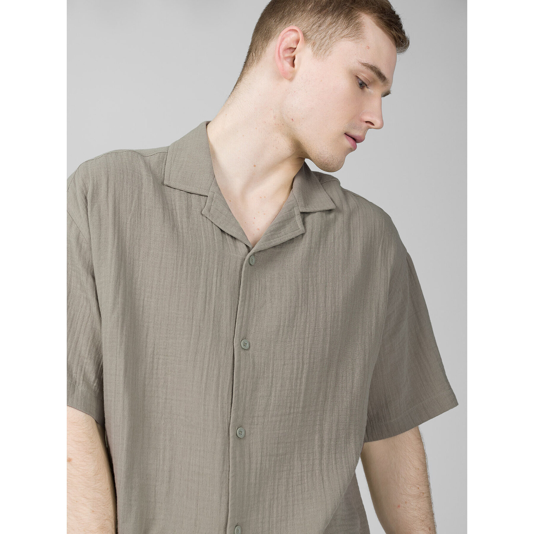 Outhorn Риза OTHSS23TSHIM023 Зелен Regular Fit - Pepit.bg