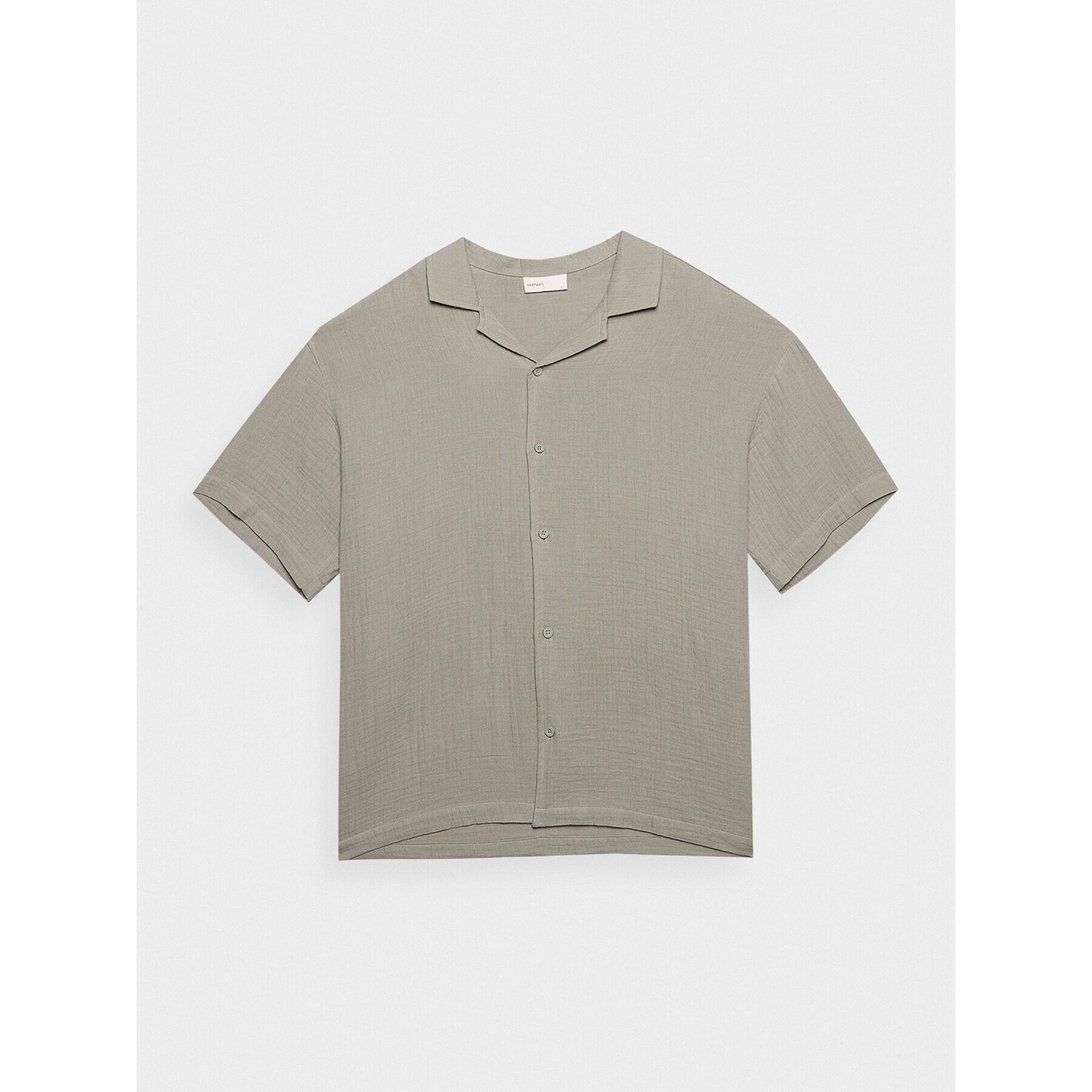 Outhorn Риза OTHSS23TSHIM023 Зелен Regular Fit - Pepit.bg