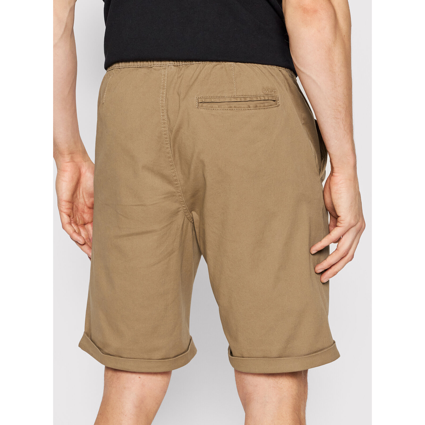 Outhorn Шорти от плат SKMC600 Кафяв Regular Fit - Pepit.bg