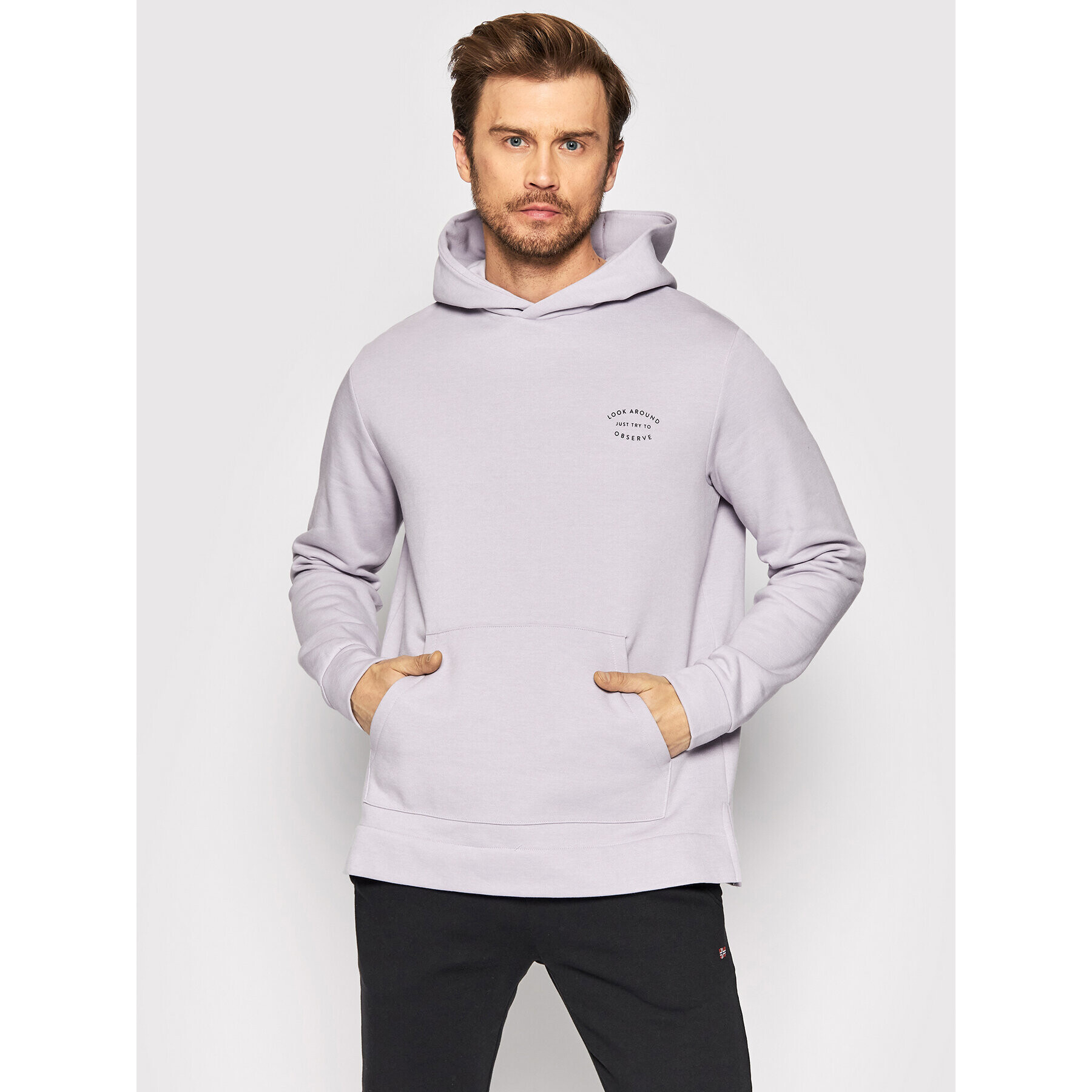 Outhorn Суитшърт BLM607 Виолетов Regular Fit - Pepit.bg