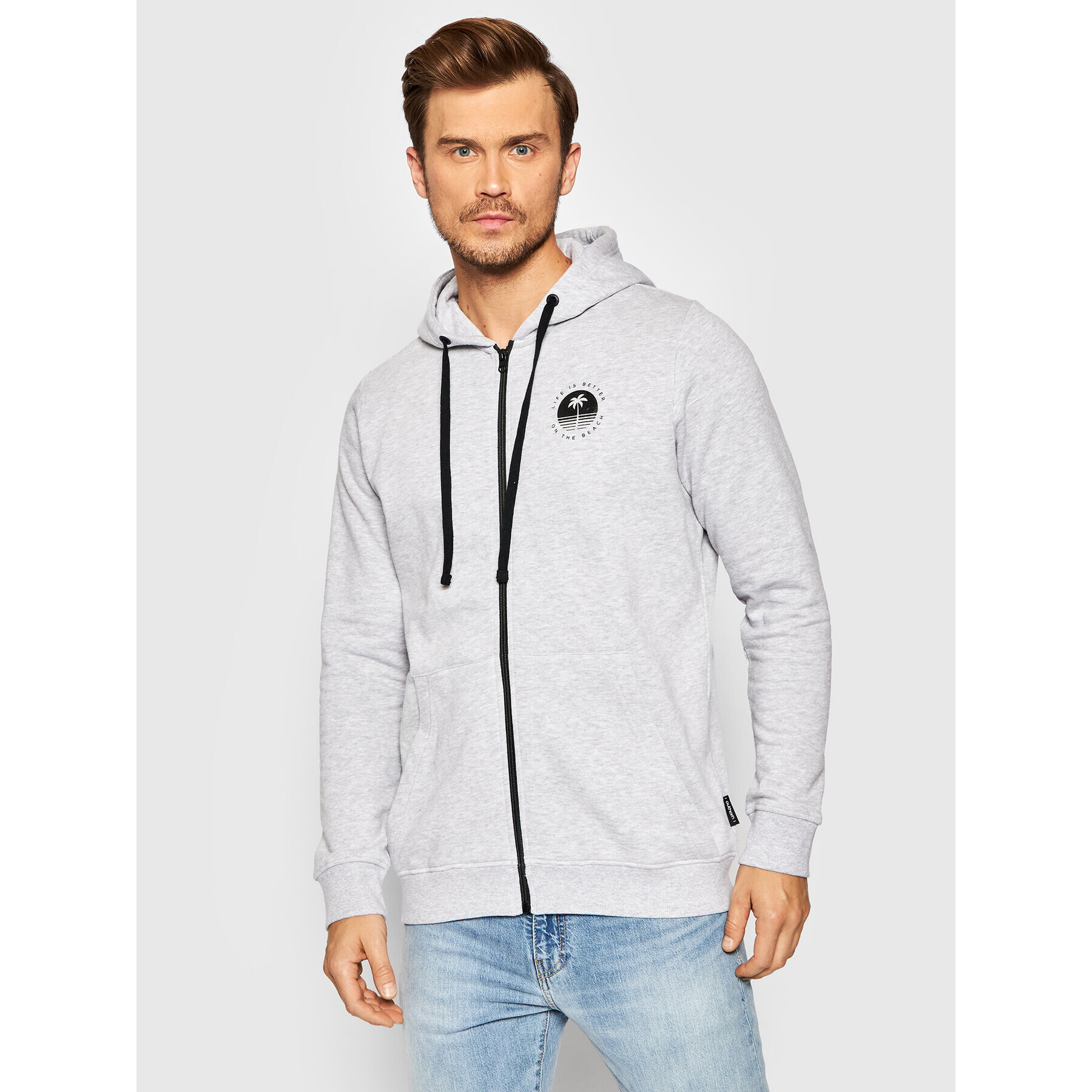 Outhorn Суитшърт BLM611 Сив Regular Fit - Pepit.bg