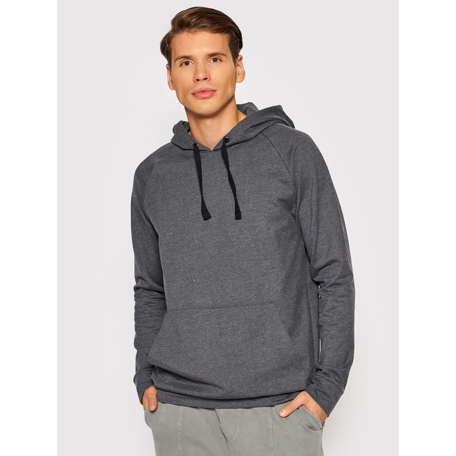 Outhorn Суитшърт BLM628 Сив Loose Fit - Pepit.bg