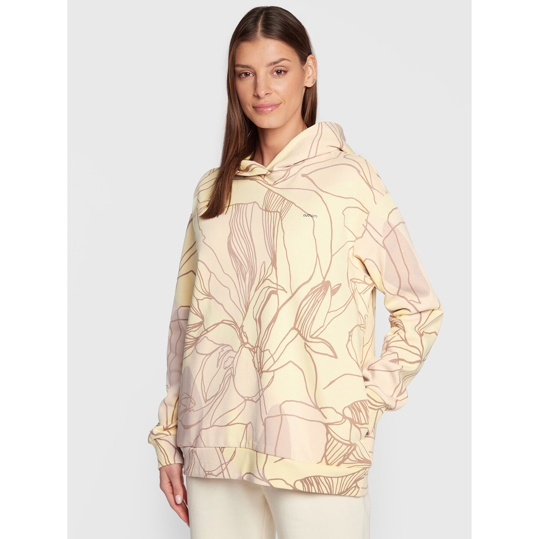 Outhorn Суитшърт TSWSF073 Бежов Oversize - Pepit.bg