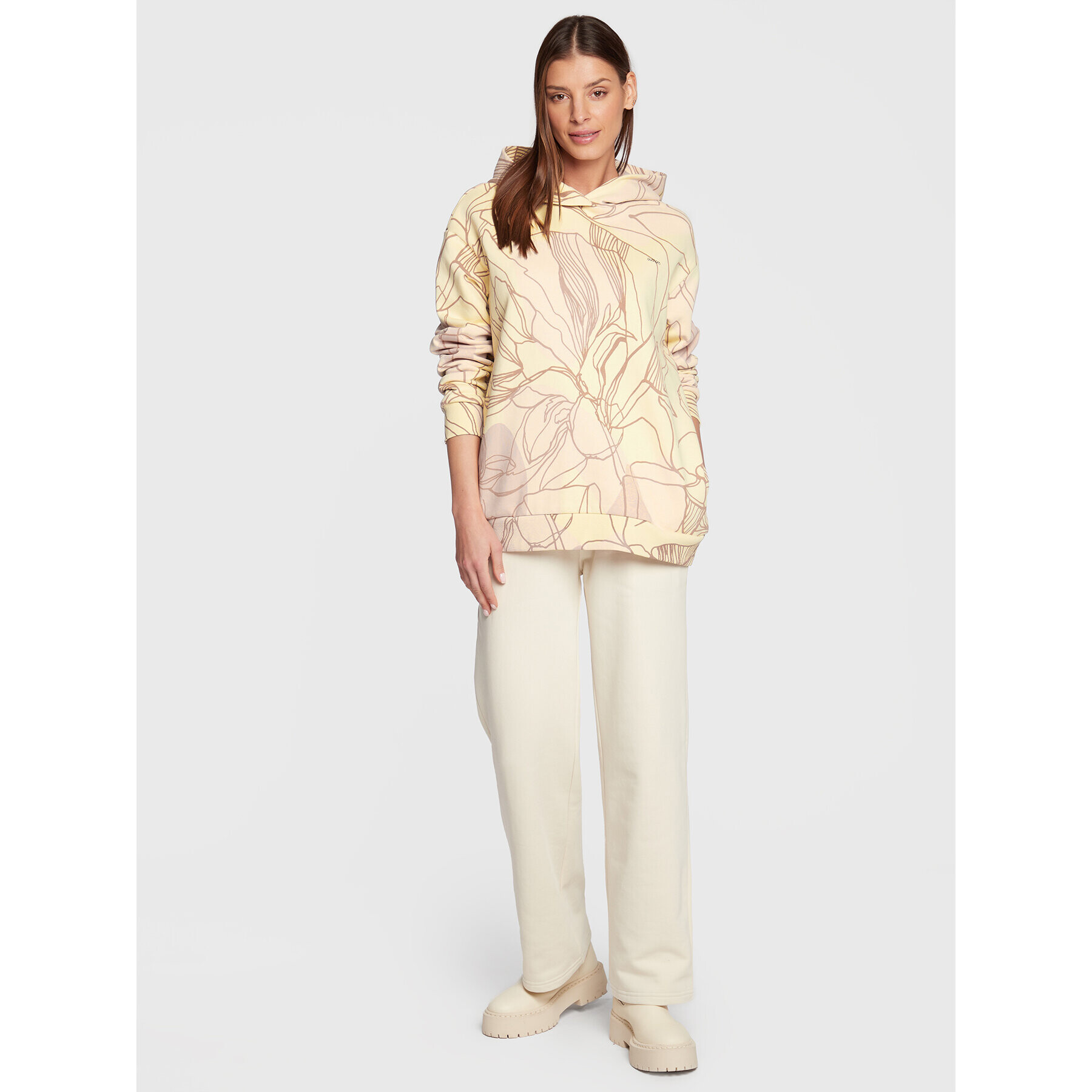 Outhorn Суитшърт TSWSF073 Бежов Oversize - Pepit.bg