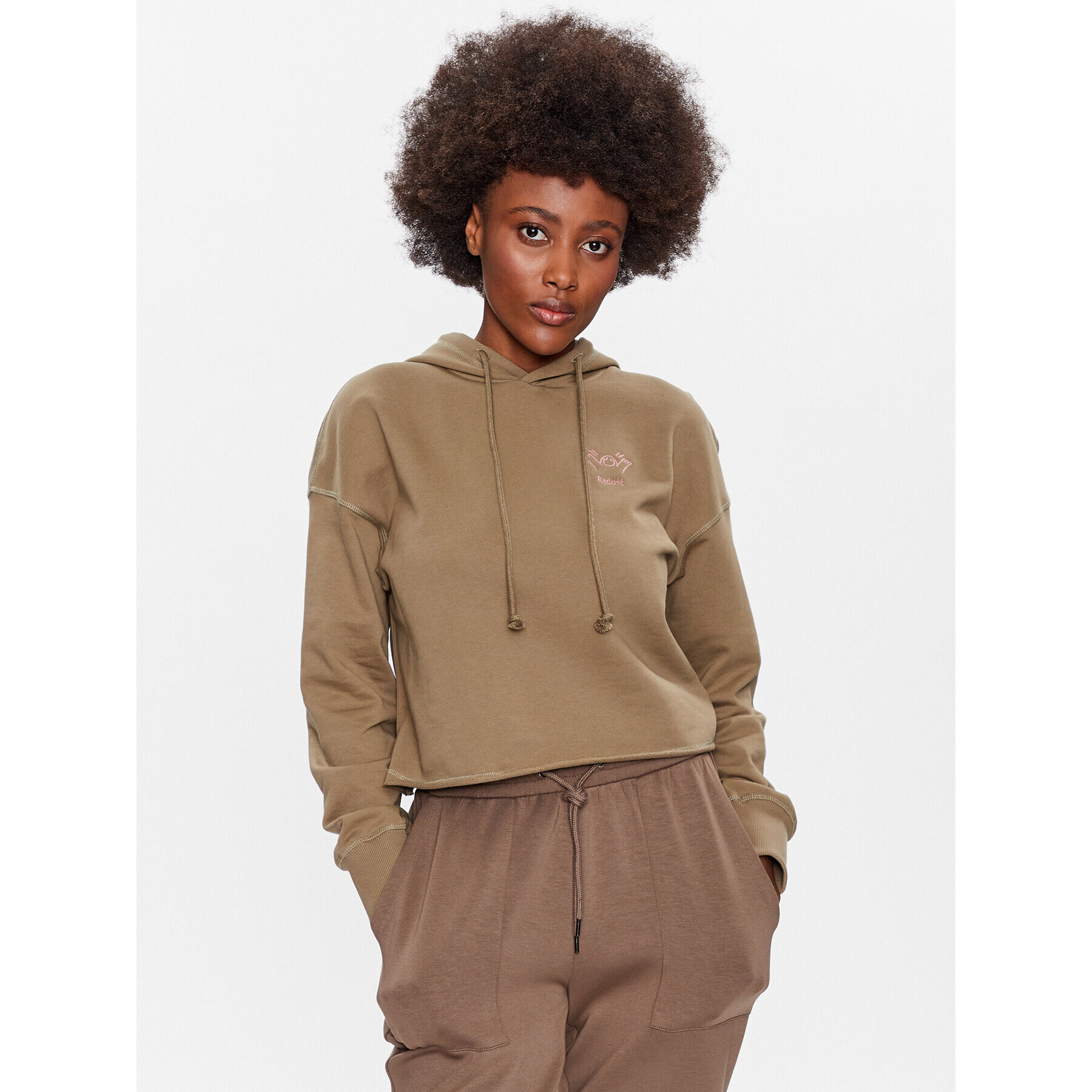 Outhorn Суитшърт TSWSF286 Зелен Regular Fit - Pepit.bg