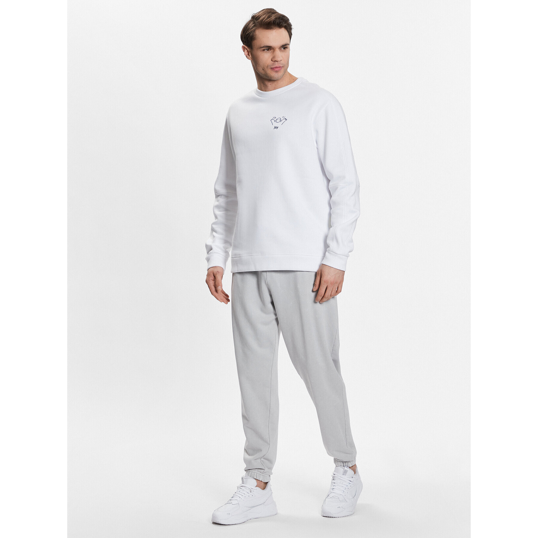 Outhorn Суитшърт TSWSM316 Бял Regular Fit - Pepit.bg