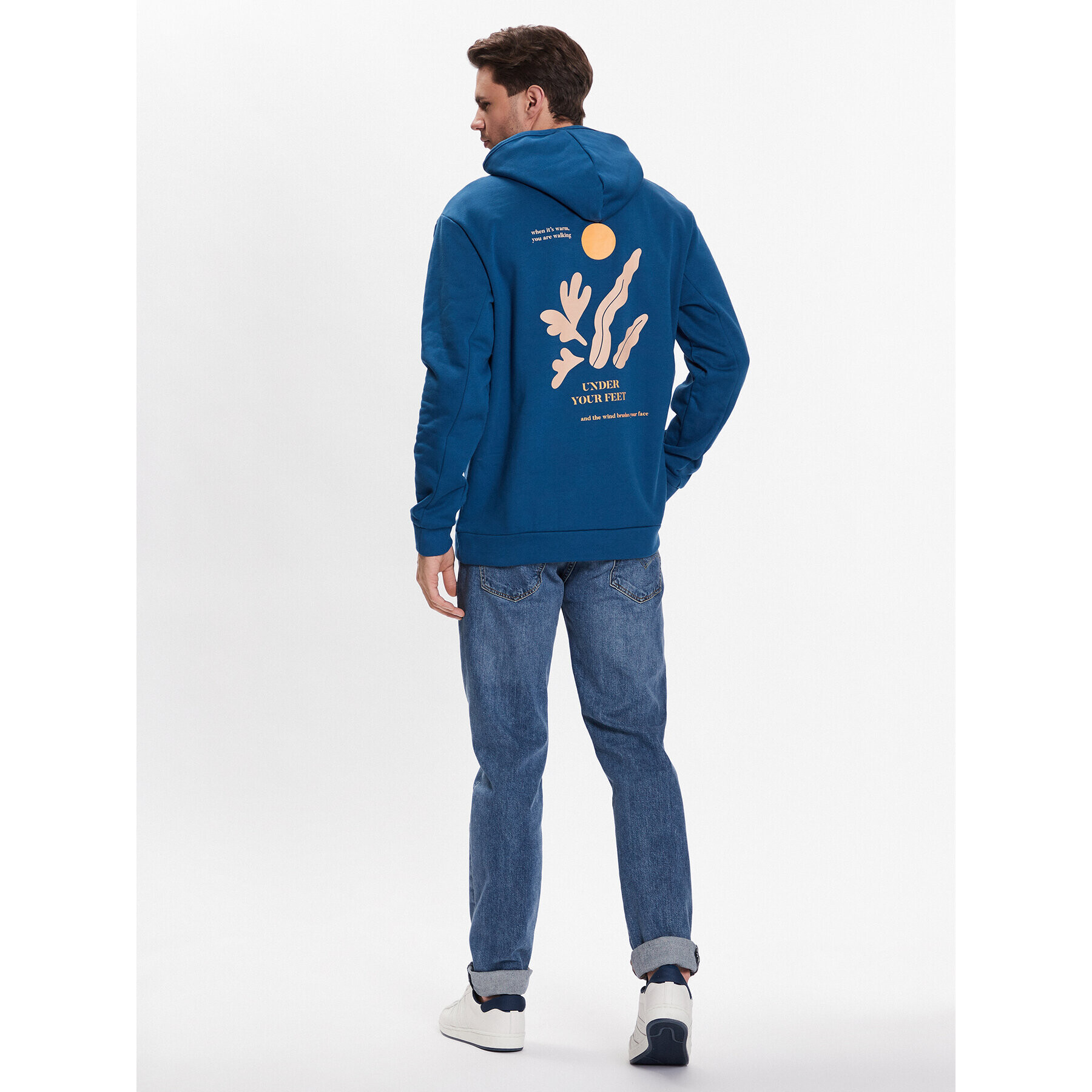 Outhorn Суитшърт TSWSM323 Син Regular Fit - Pepit.bg