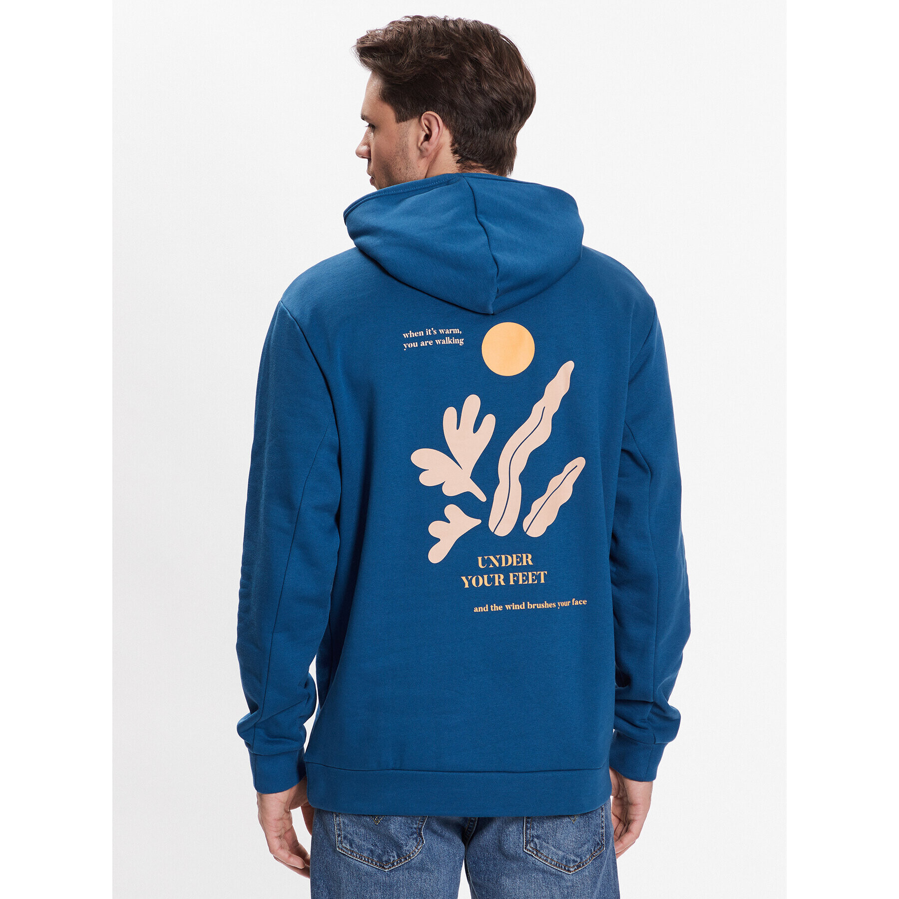 Outhorn Суитшърт TSWSM323 Син Regular Fit - Pepit.bg