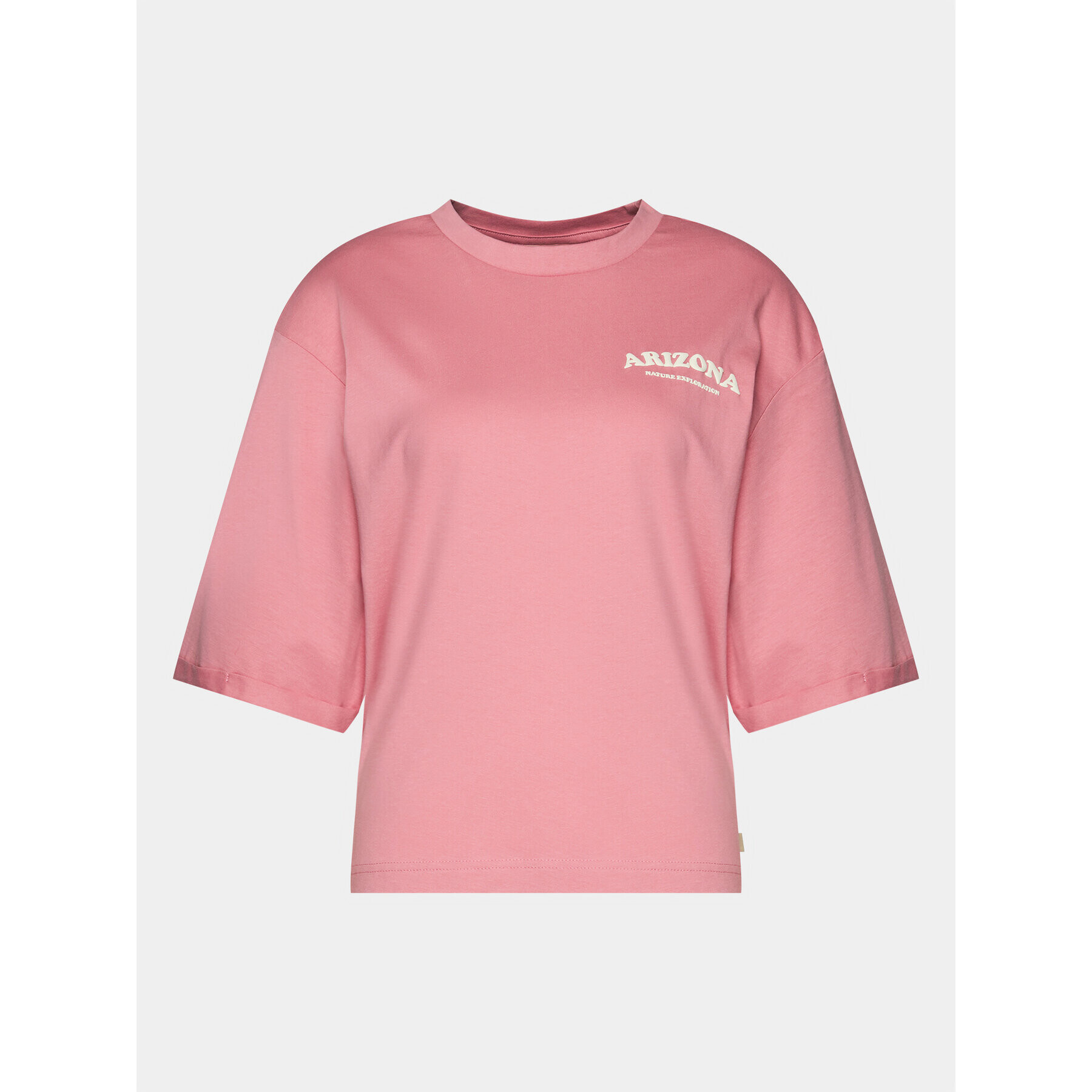 Outhorn Тишърт OTHAW23TTSHF0927 Розов Regular Fit - Pepit.bg