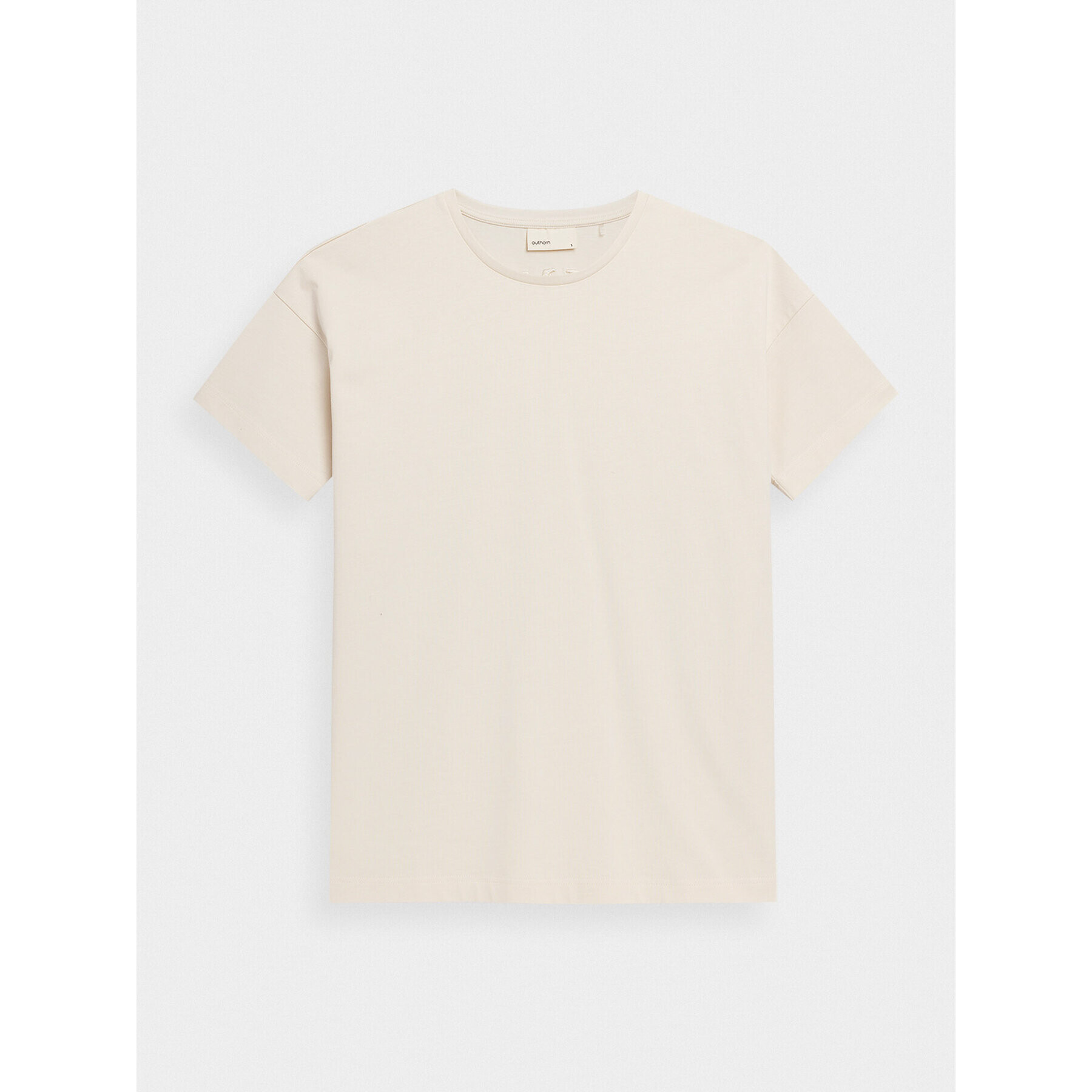 Outhorn Тишърт OTHSS23TTSHF417 Екрю Oversize - Pepit.bg