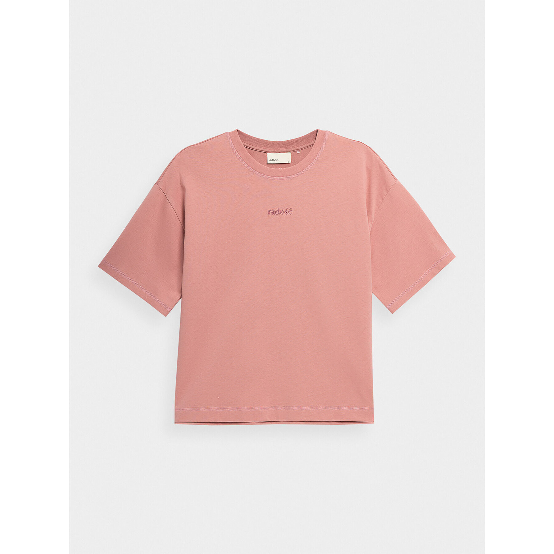 Outhorn Тишърт OTHSS23TTSHF421 Розов Oversize - Pepit.bg