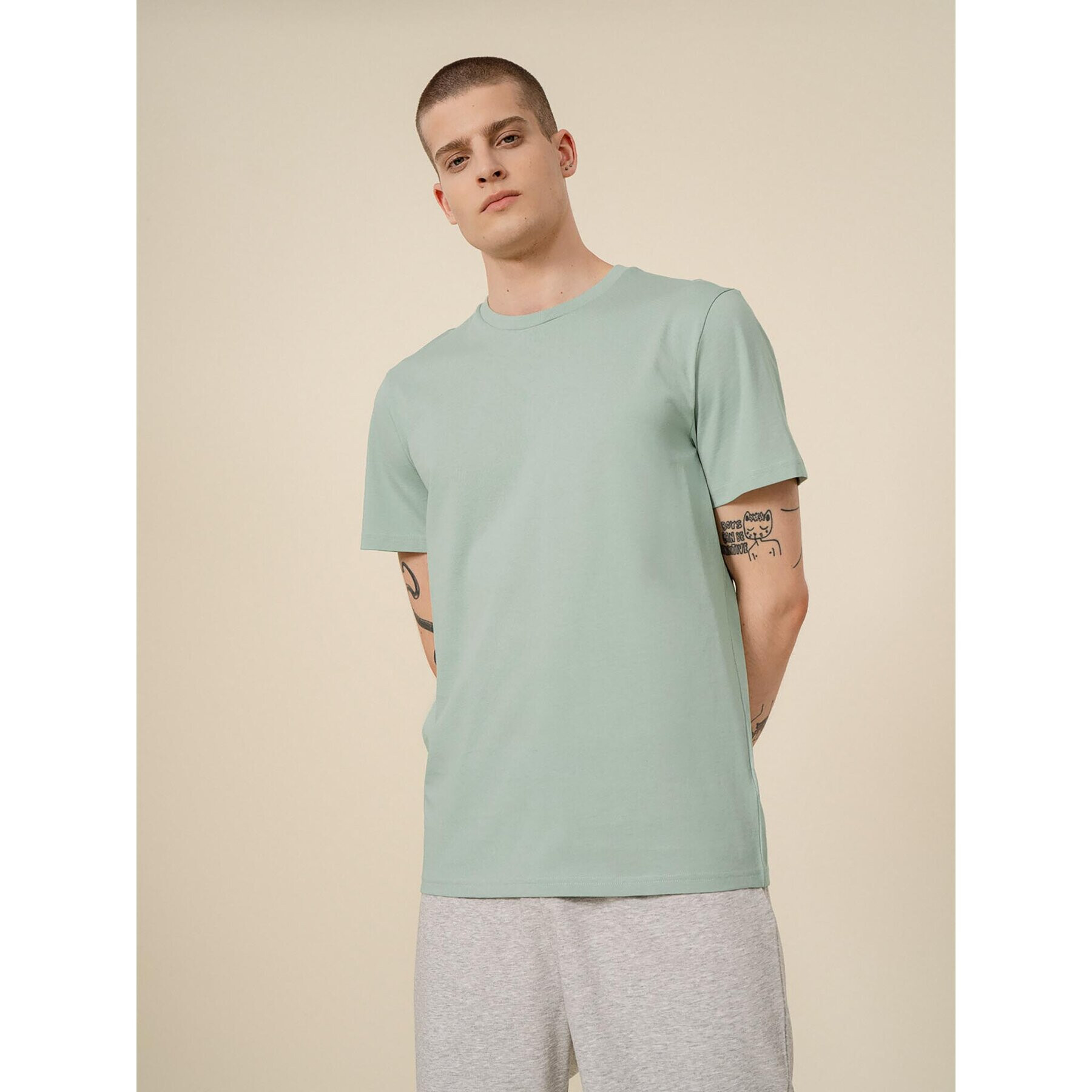 Outhorn Тишърт OTHSS23TTSHM447 Зелен Regular Fit - Pepit.bg