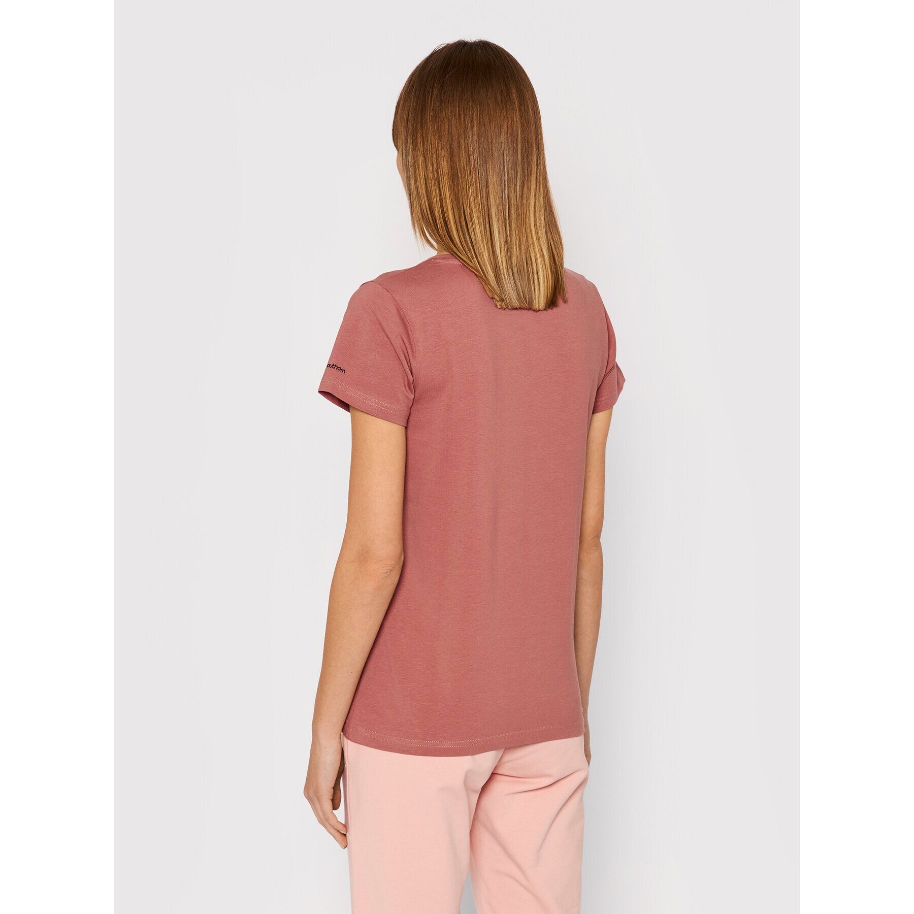 Outhorn Тишърт TSD604 Кафяв Slim Fit - Pepit.bg