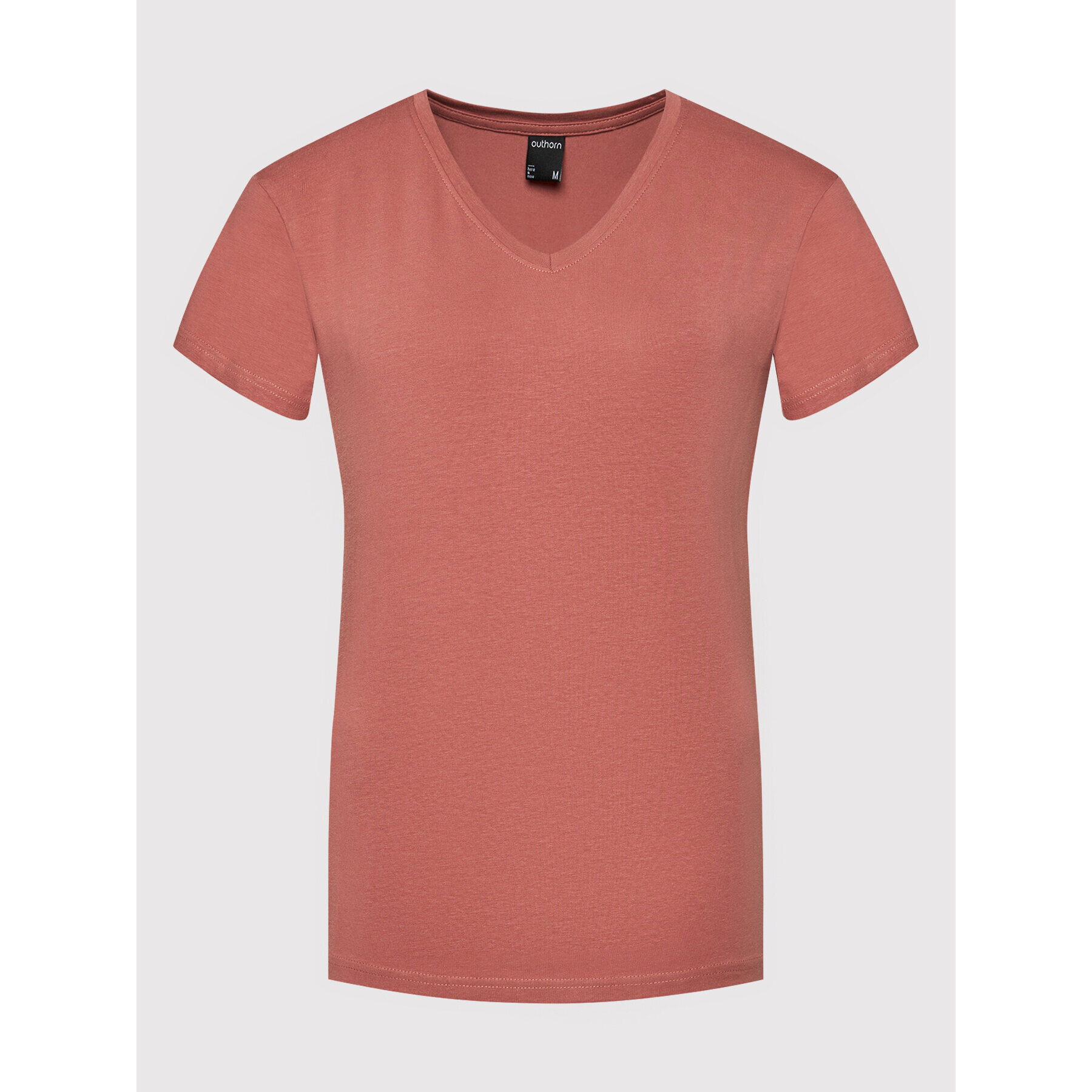 Outhorn Тишърт TSD604 Кафяв Slim Fit - Pepit.bg