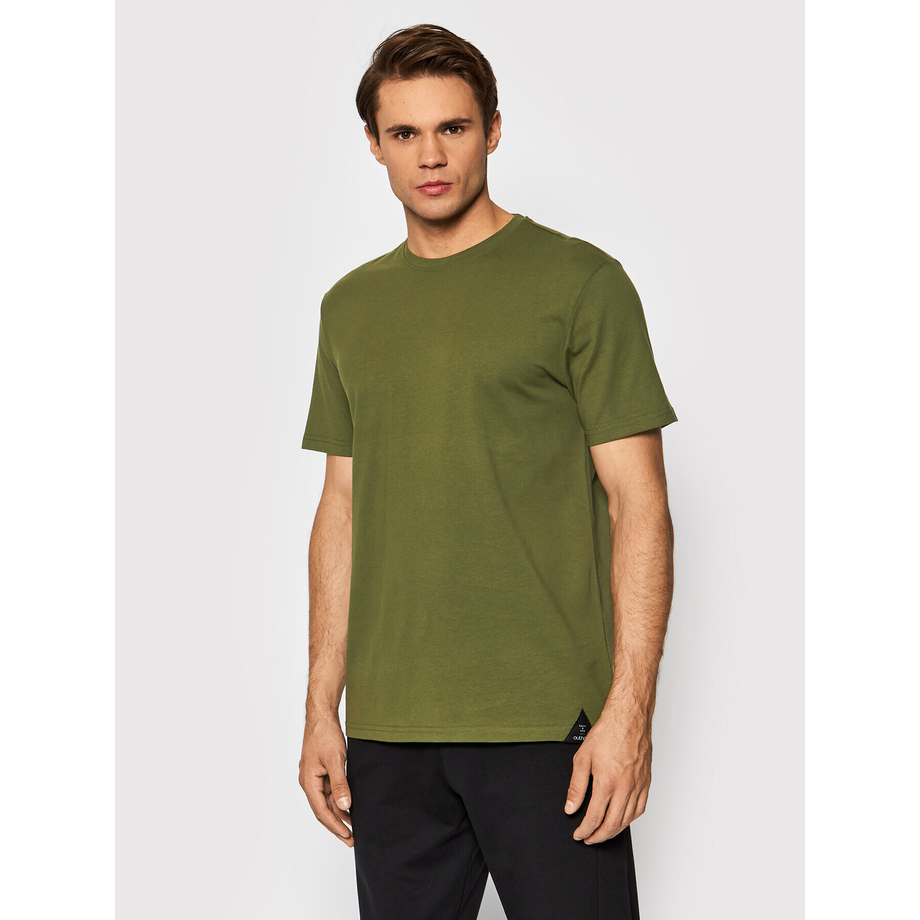 Outhorn Тишърт TSM600 Зелен Regular Fit - Pepit.bg