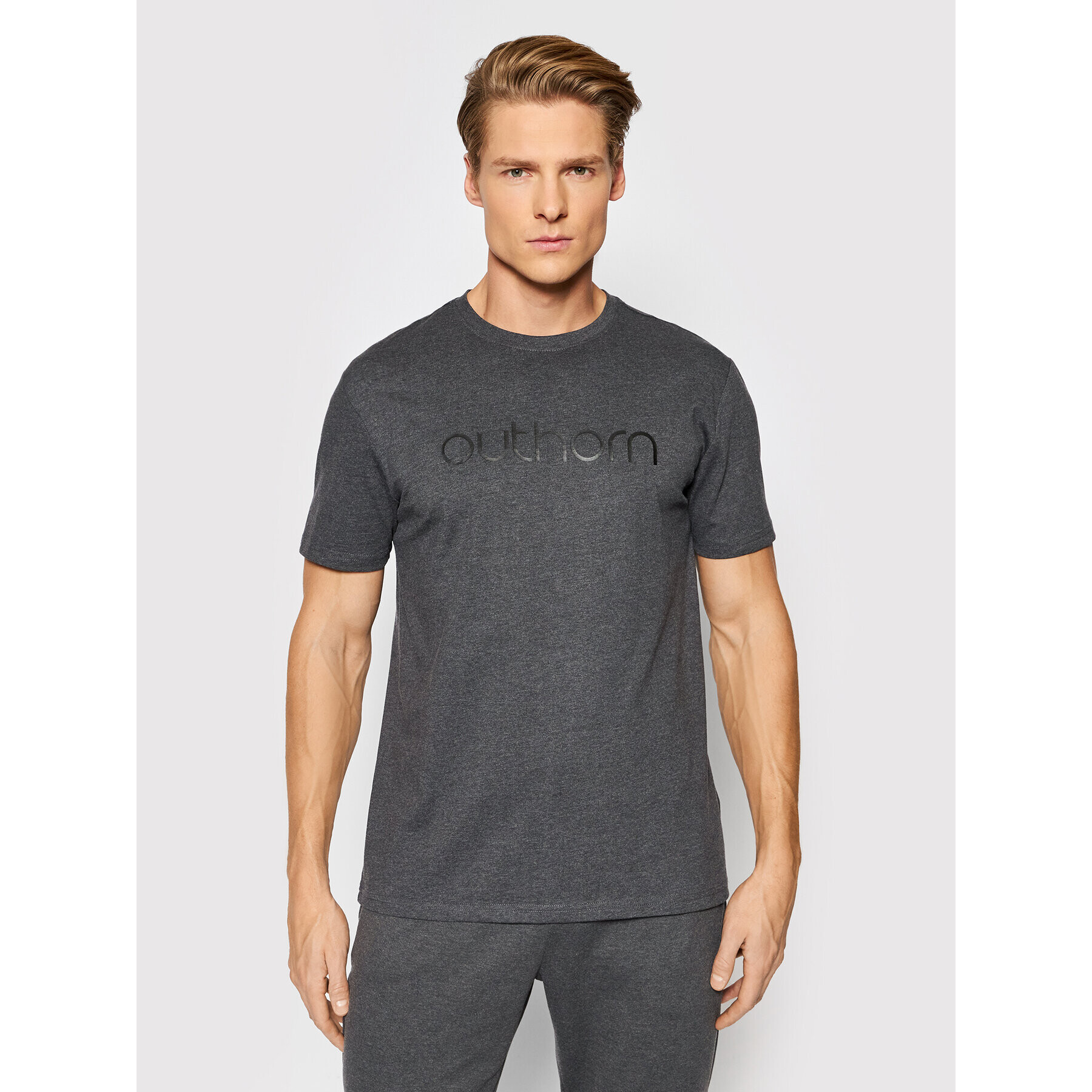 Outhorn Тишърт TSM600A Сив Regular Fit - Pepit.bg
