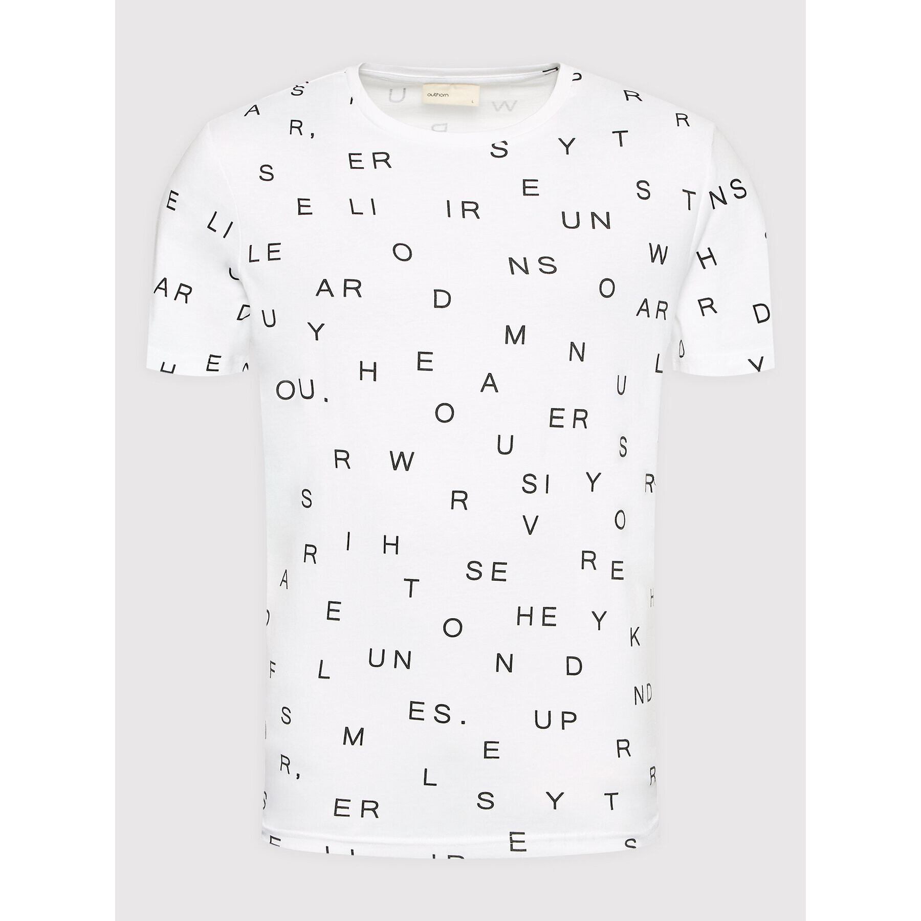 Outhorn Тишърт TSM606 Бял Regular Fit - Pepit.bg