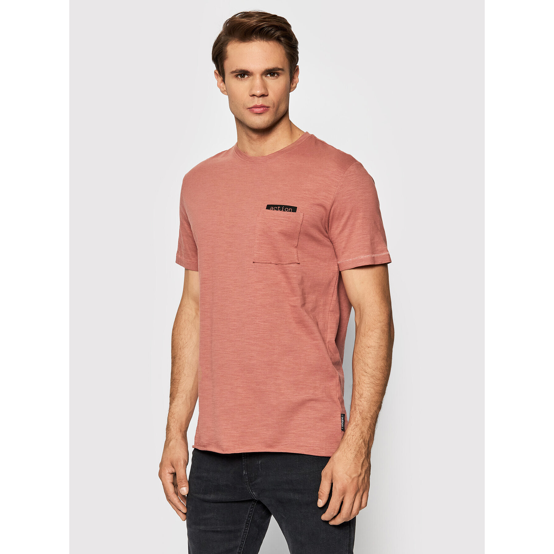 Outhorn Тишърт TSM614 Розов Regular Fit - Pepit.bg