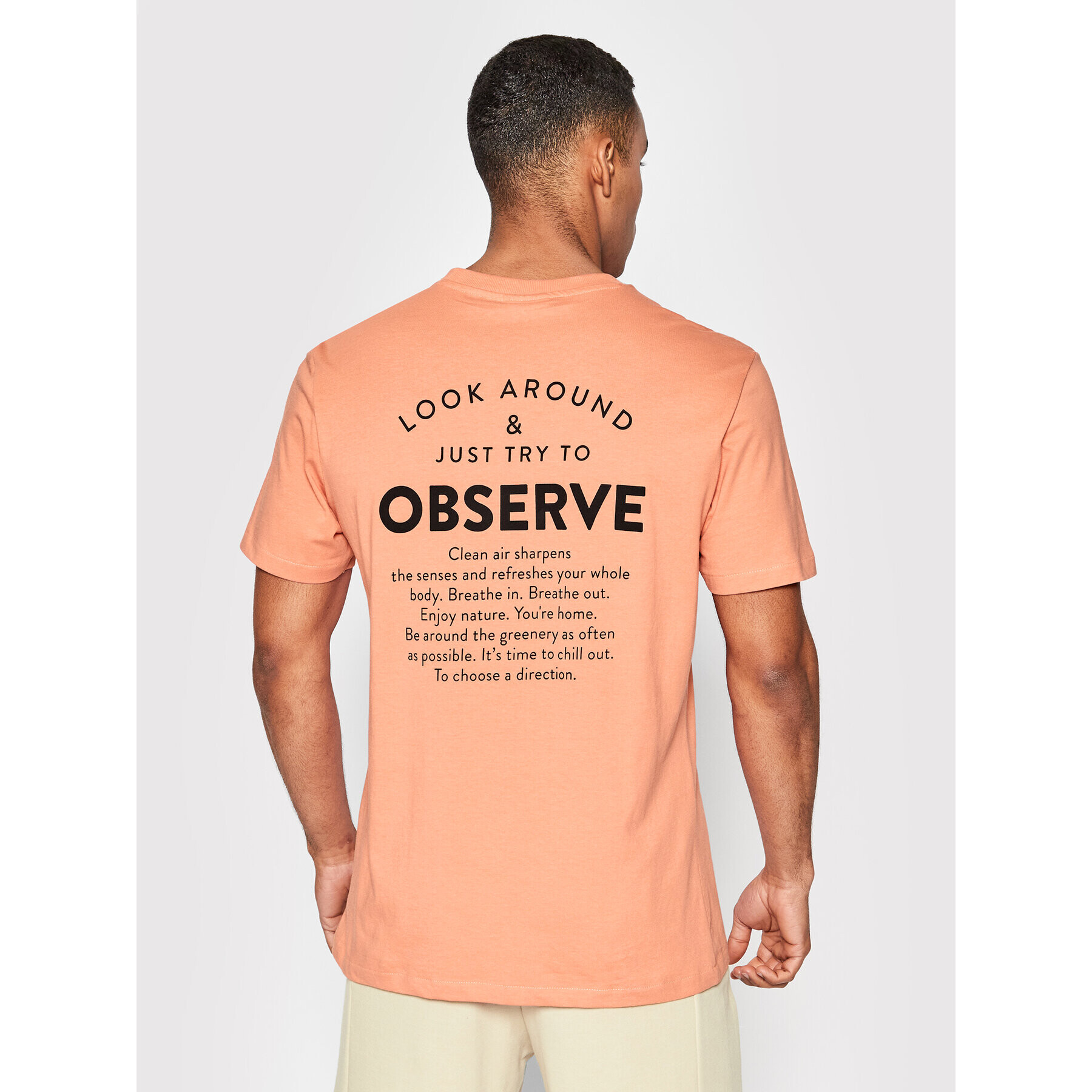 Outhorn Тишърт TSM615 Оранжев Regular Fit - Pepit.bg