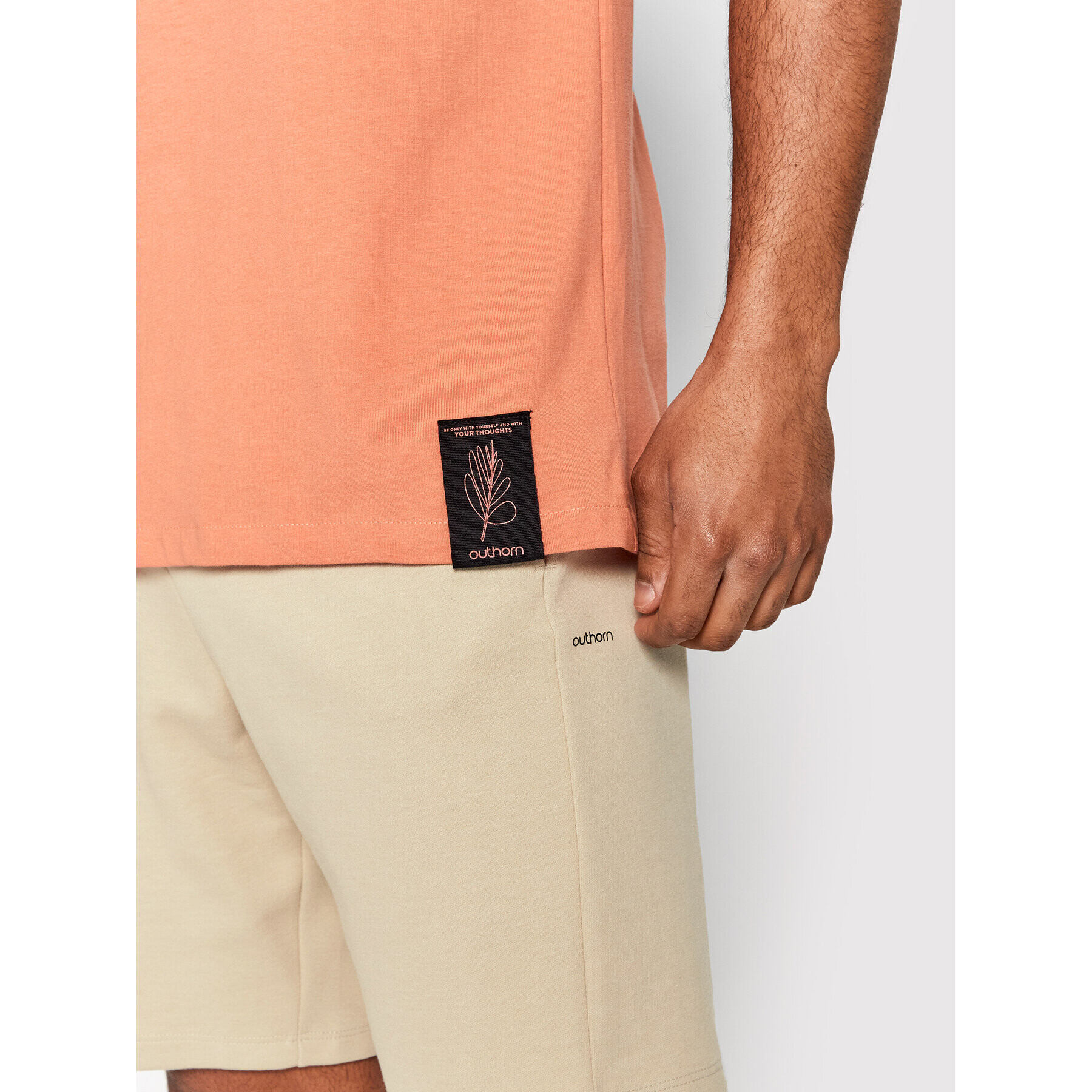 Outhorn Тишърт TSM615 Оранжев Regular Fit - Pepit.bg