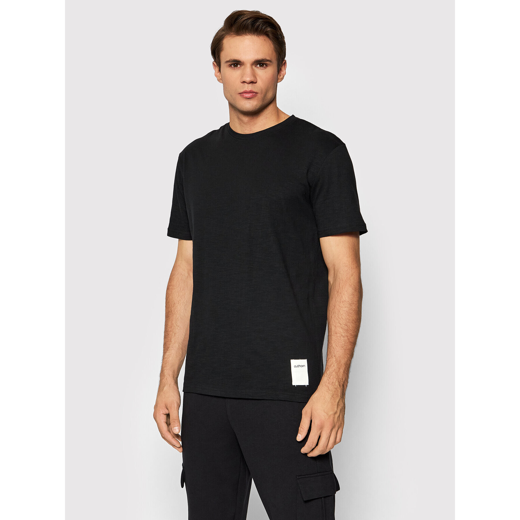 Outhorn Тишърт TSM616 Черен Regular Fit - Pepit.bg