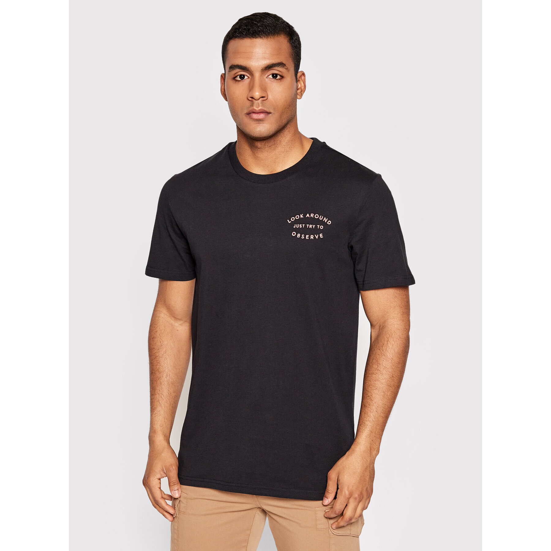 Outhorn Тишърт TSM616 Черен Regular Fit - Pepit.bg