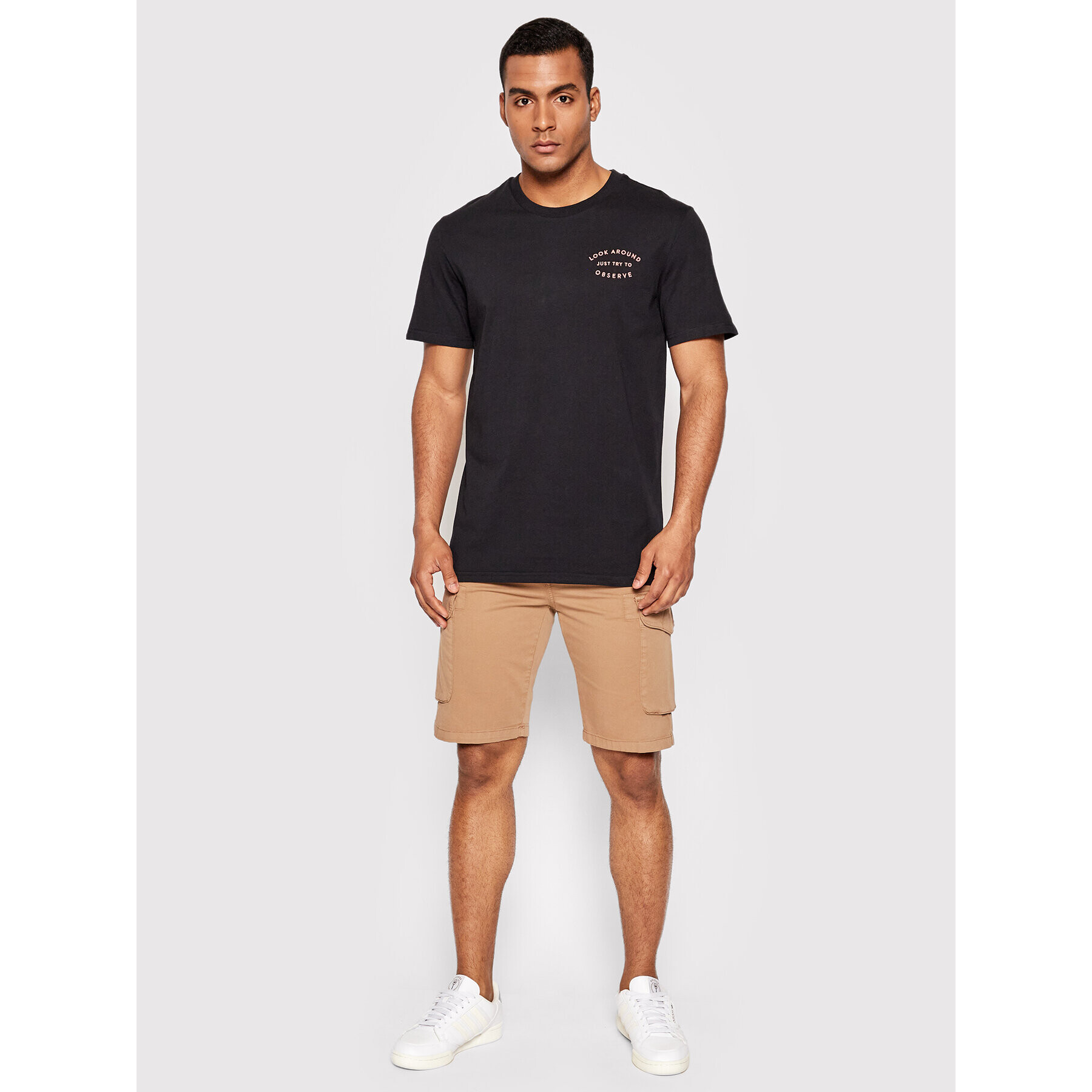 Outhorn Тишърт TSM616 Черен Regular Fit - Pepit.bg