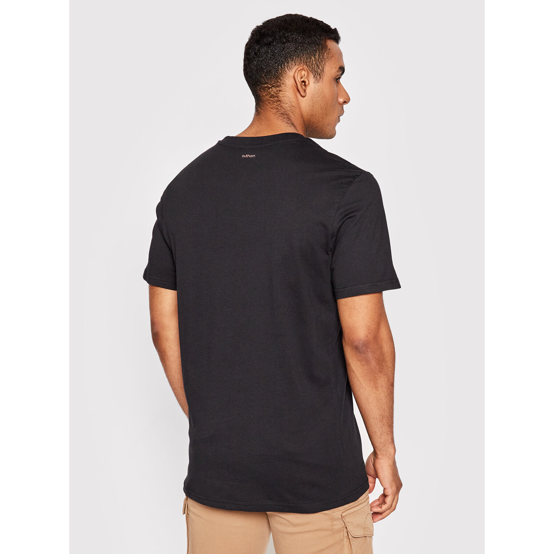 Outhorn Тишърт TSM616 Черен Regular Fit - Pepit.bg