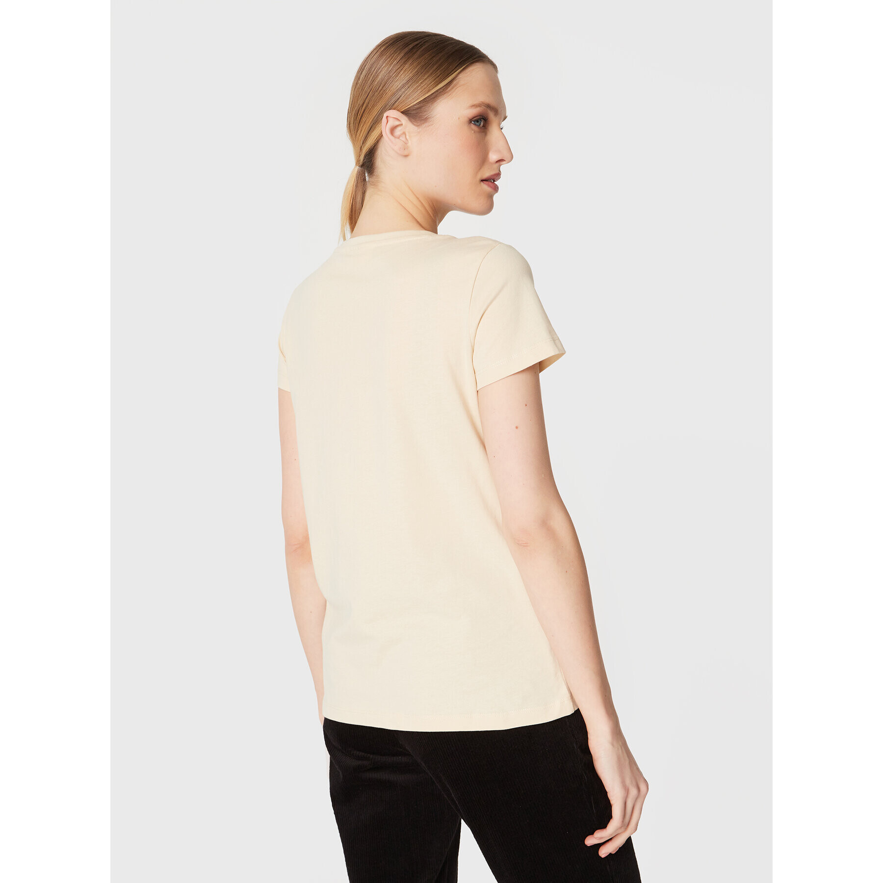 Outhorn Тишърт TTSHF092 Жълт Regular Fit - Pepit.bg