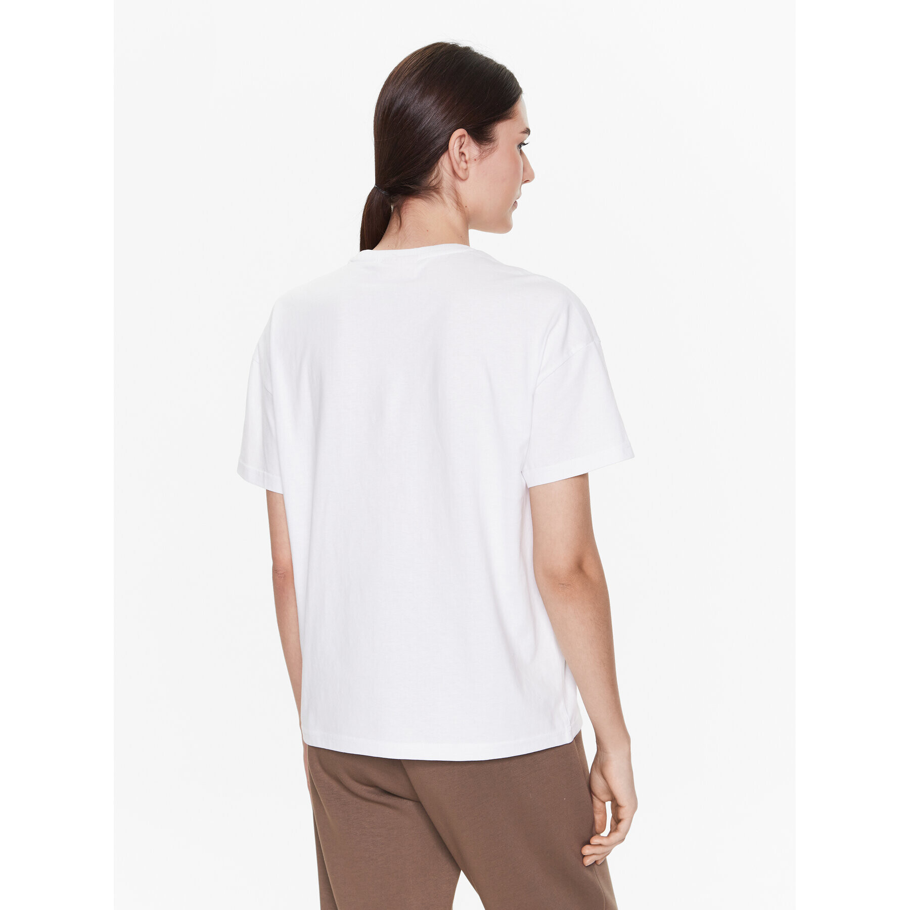 Outhorn Тишърт TTSHF415 Бял Regular Fit - Pepit.bg