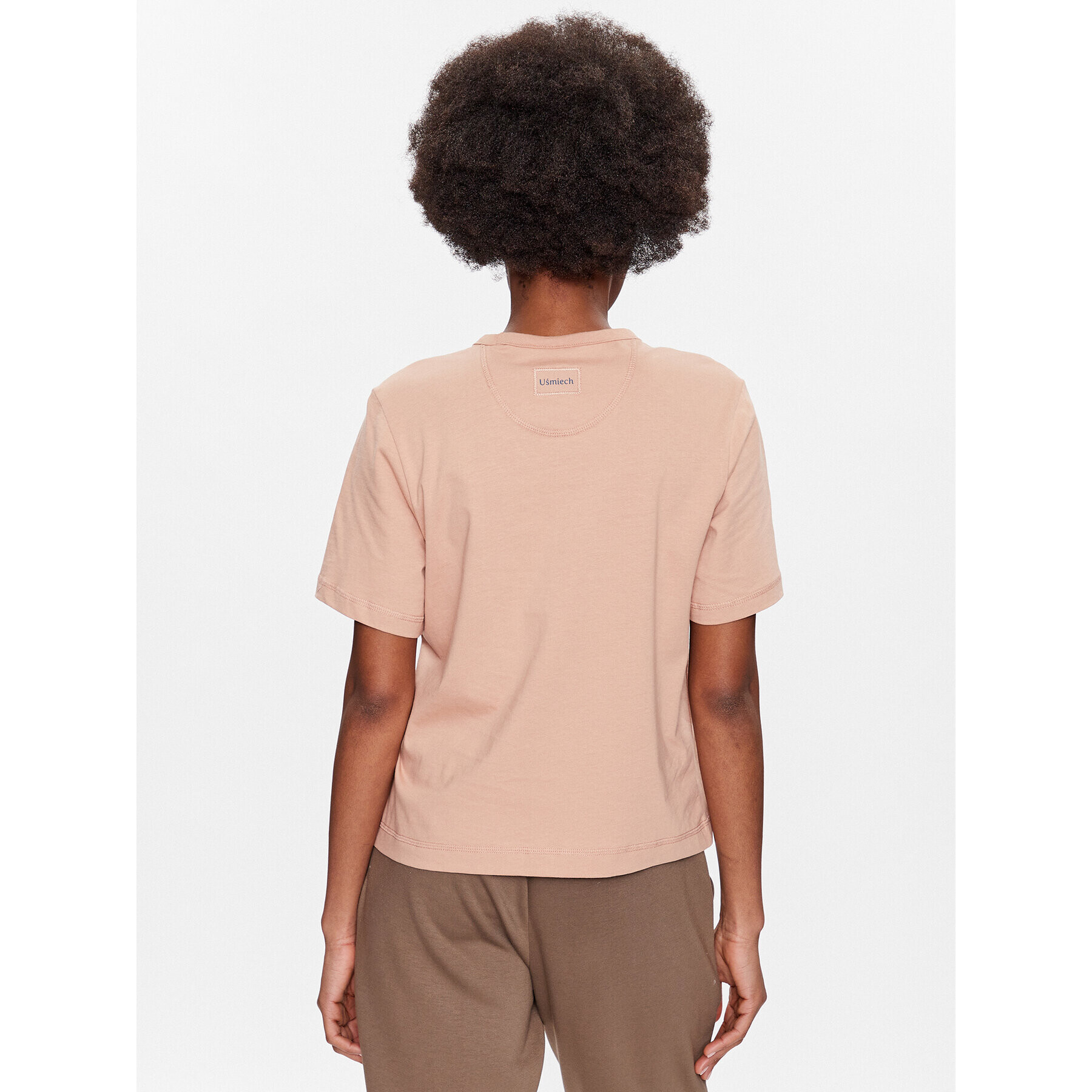 Outhorn Тишърт TTSHF424 Бежов Regular Fit - Pepit.bg