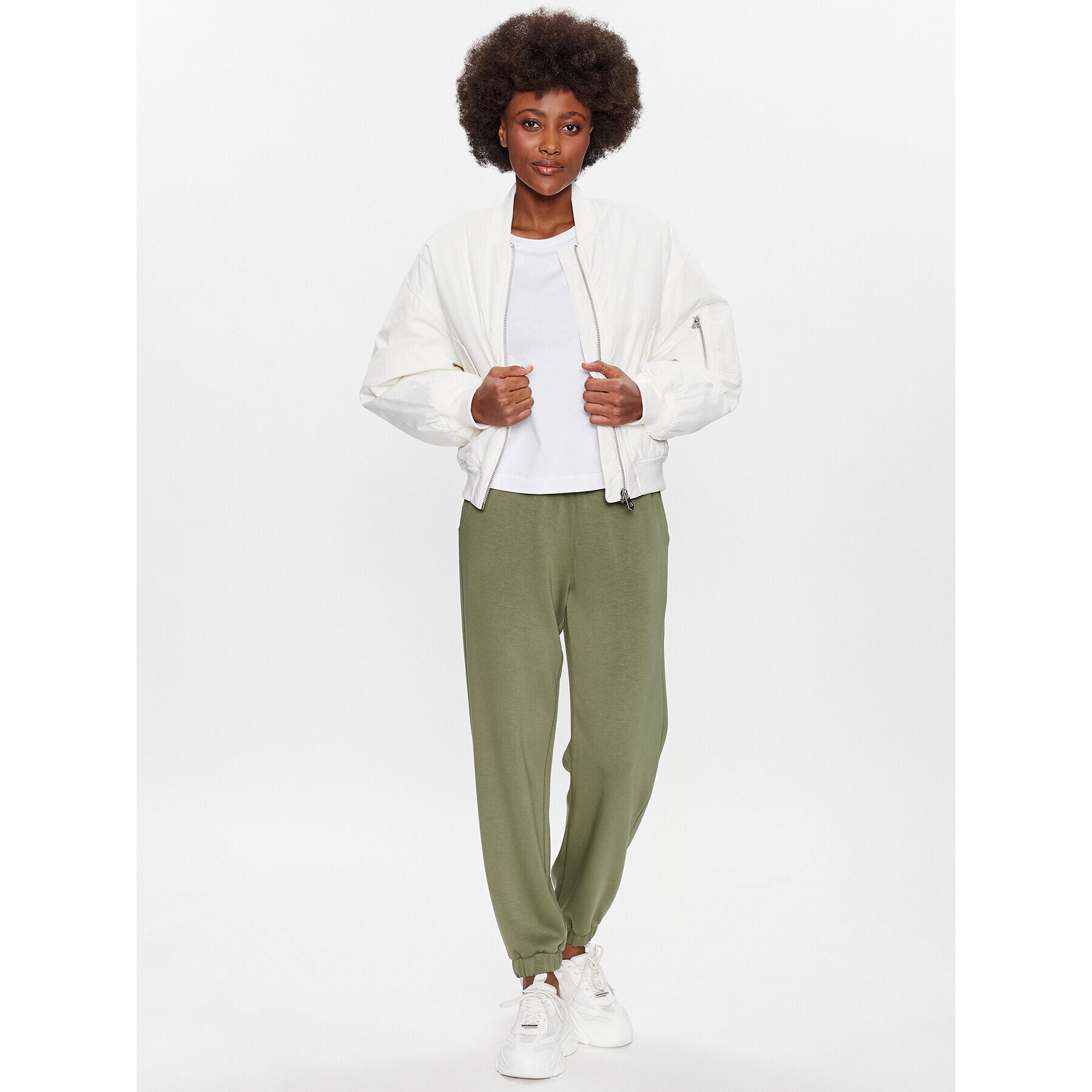 Outhorn Тишърт TTSHF424 Бял Regular Fit - Pepit.bg