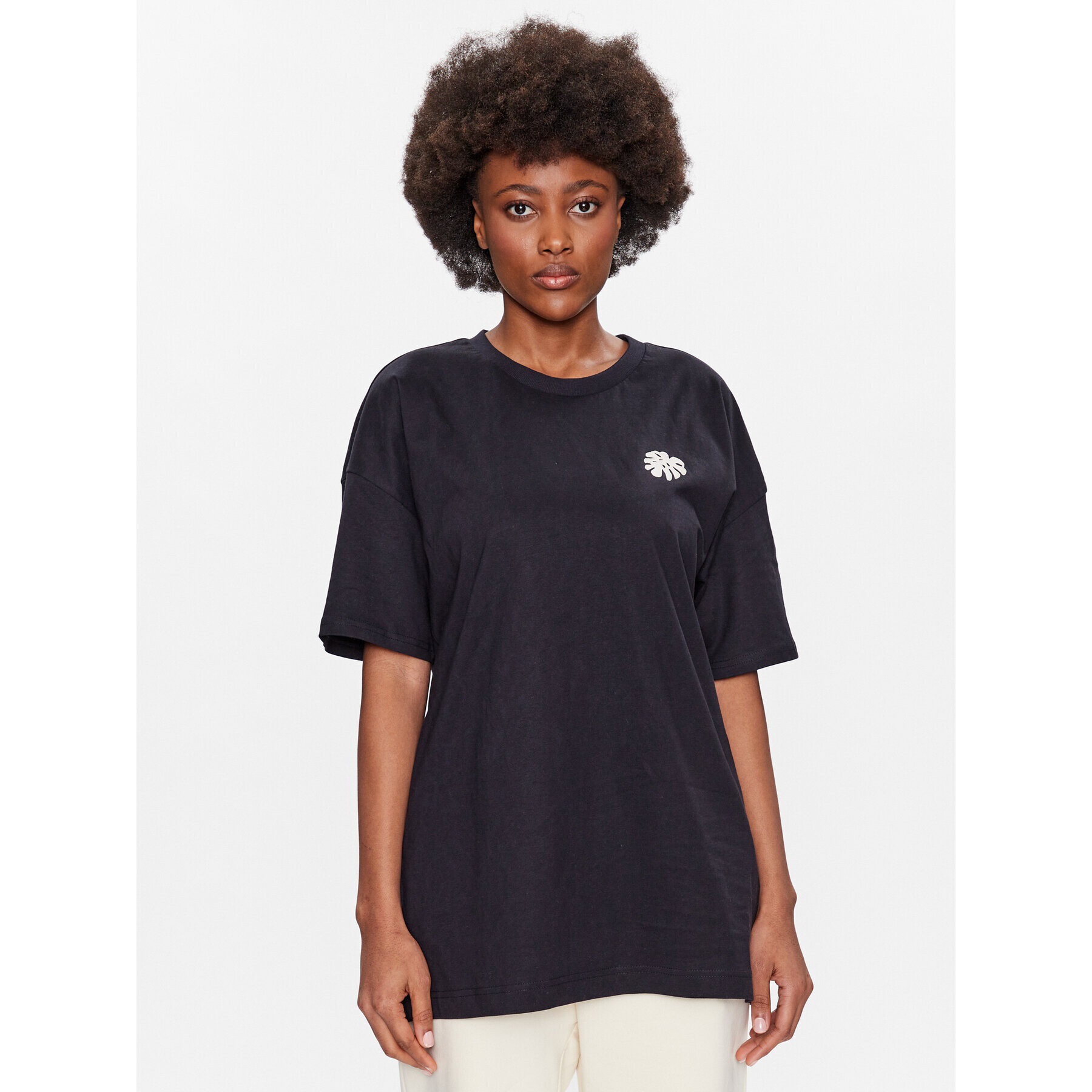 Outhorn Тишърт TTSHF436 Тъмносин Relaxed Fit - Pepit.bg