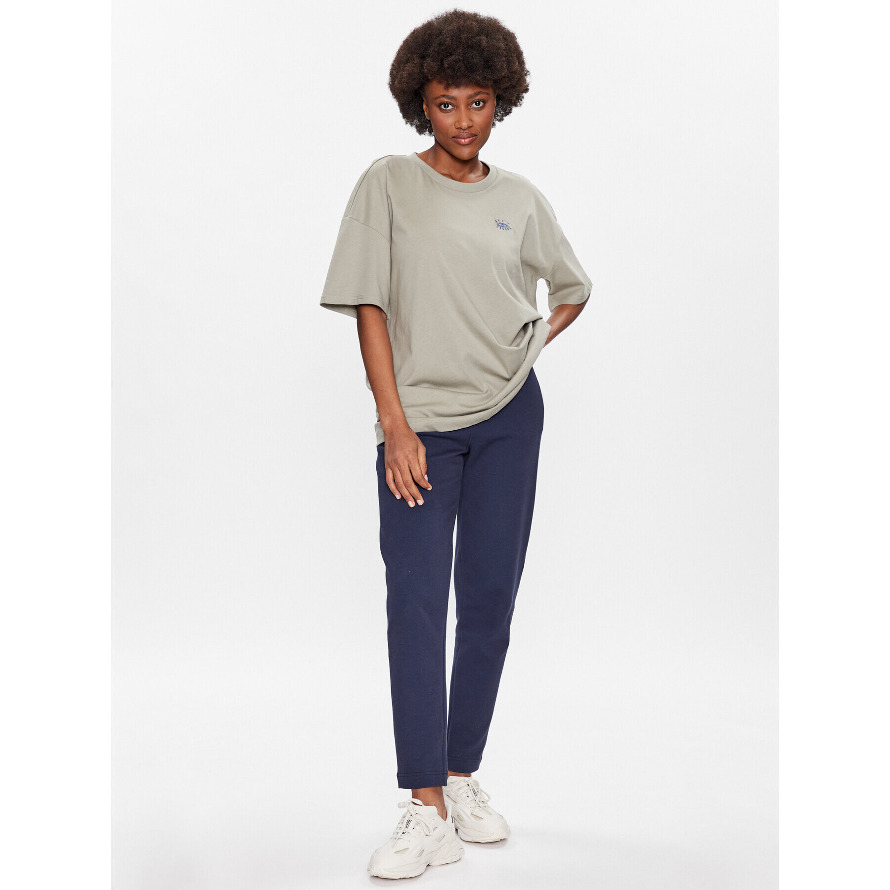 Outhorn Тишърт TTSHF436 Зелен Relaxed Fit - Pepit.bg