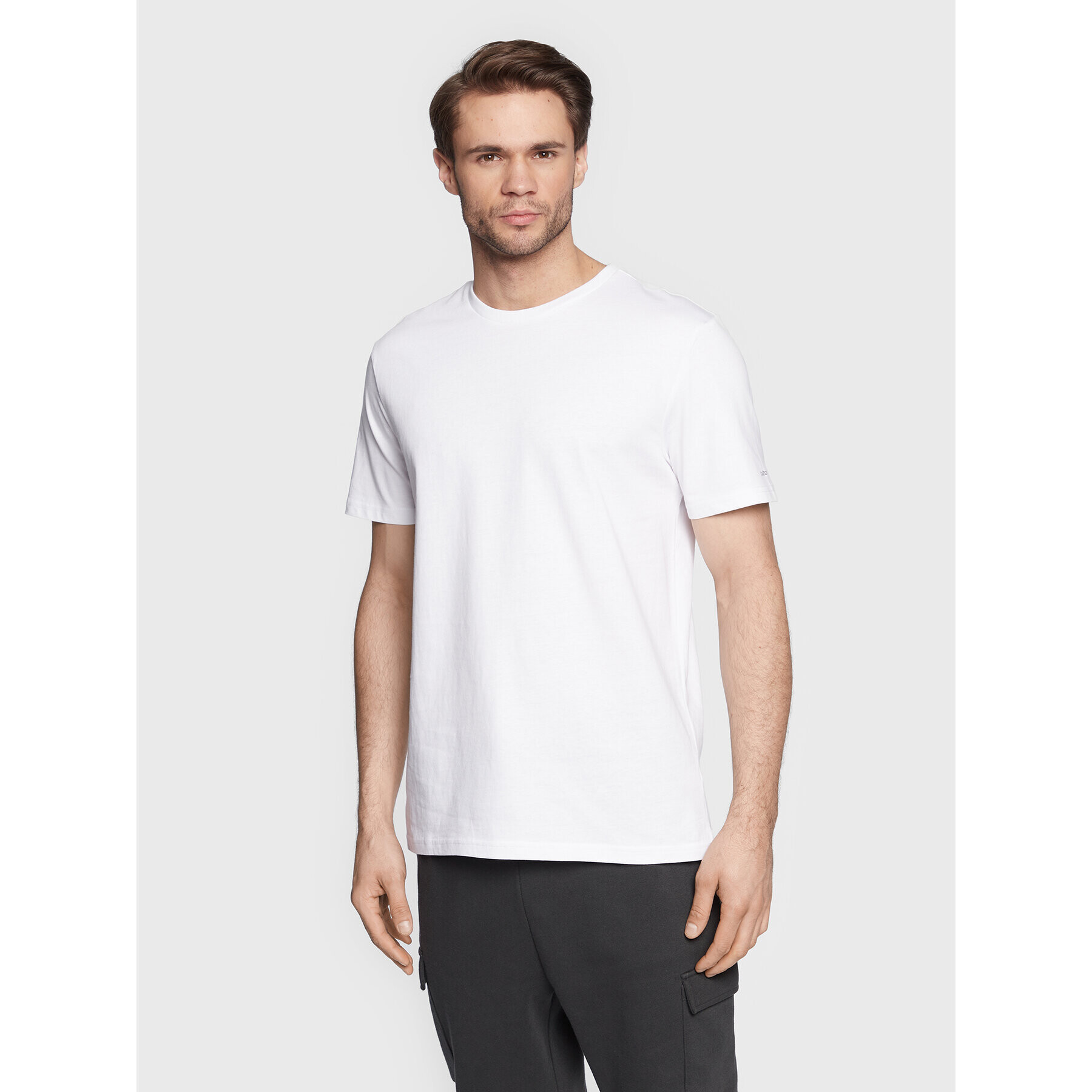 Outhorn Тишърт TTSHM058 Бял Regular Fit - Pepit.bg