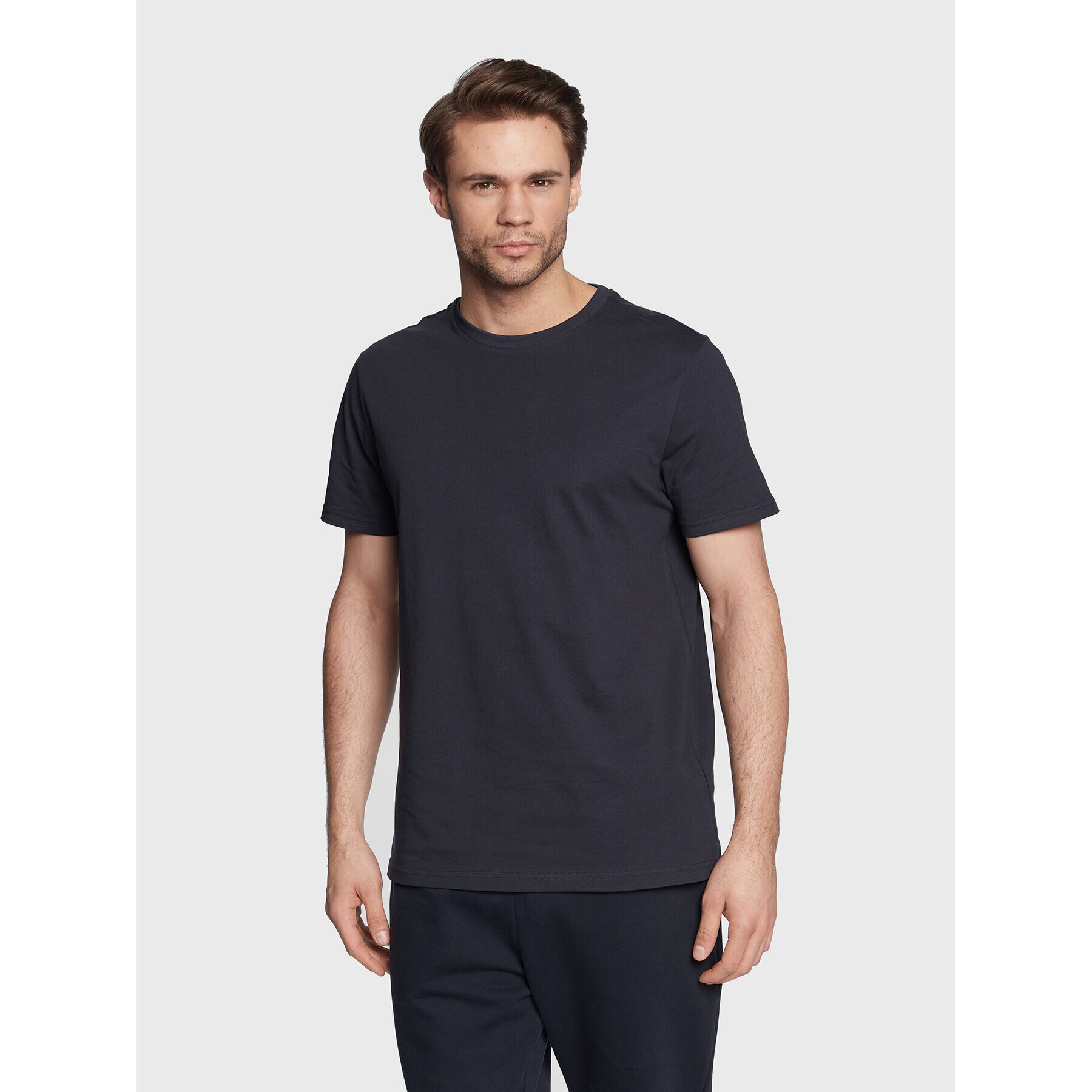 Outhorn Тишърт TTSHM058 Тъмносин Regular Fit - Pepit.bg