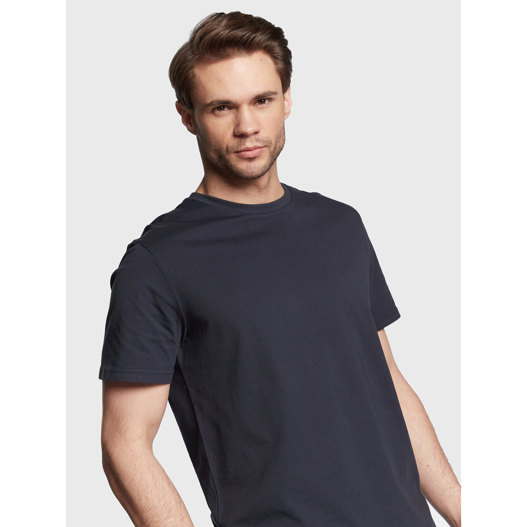 Outhorn Тишърт TTSHM058 Тъмносин Regular Fit - Pepit.bg