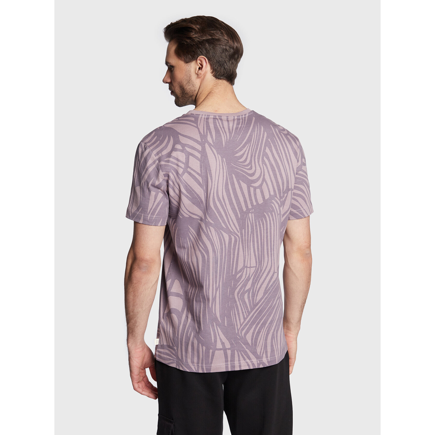 Outhorn Тишърт TTSHM100 Виолетов Regular Fit - Pepit.bg