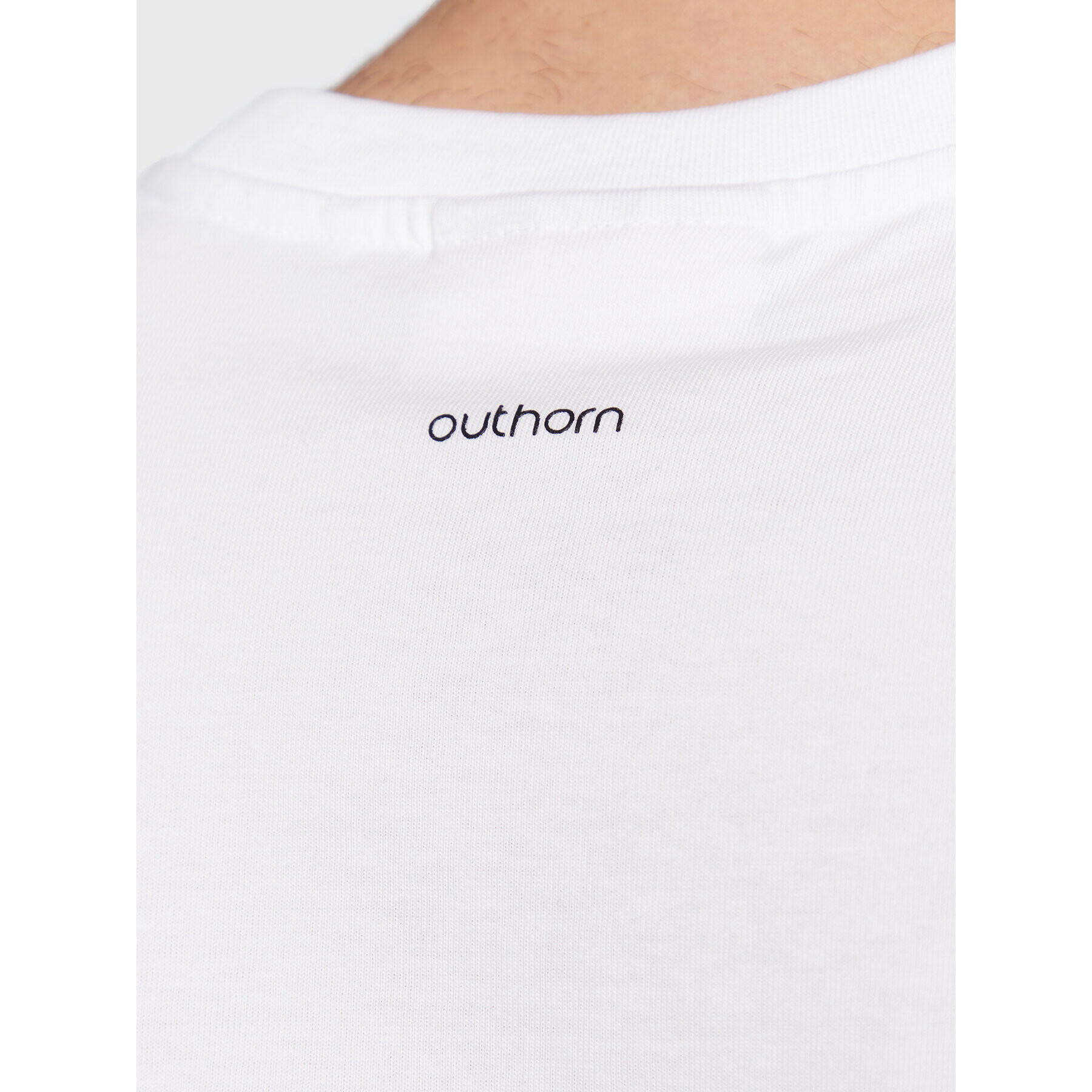 Outhorn Тишърт TTSHM108 Бял Regular Fit - Pepit.bg