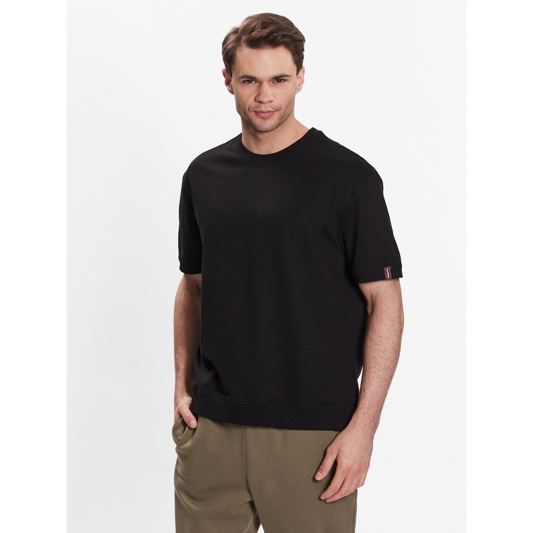 Outhorn Тишърт TTSHM448 Черен Regular Fit - Pepit.bg