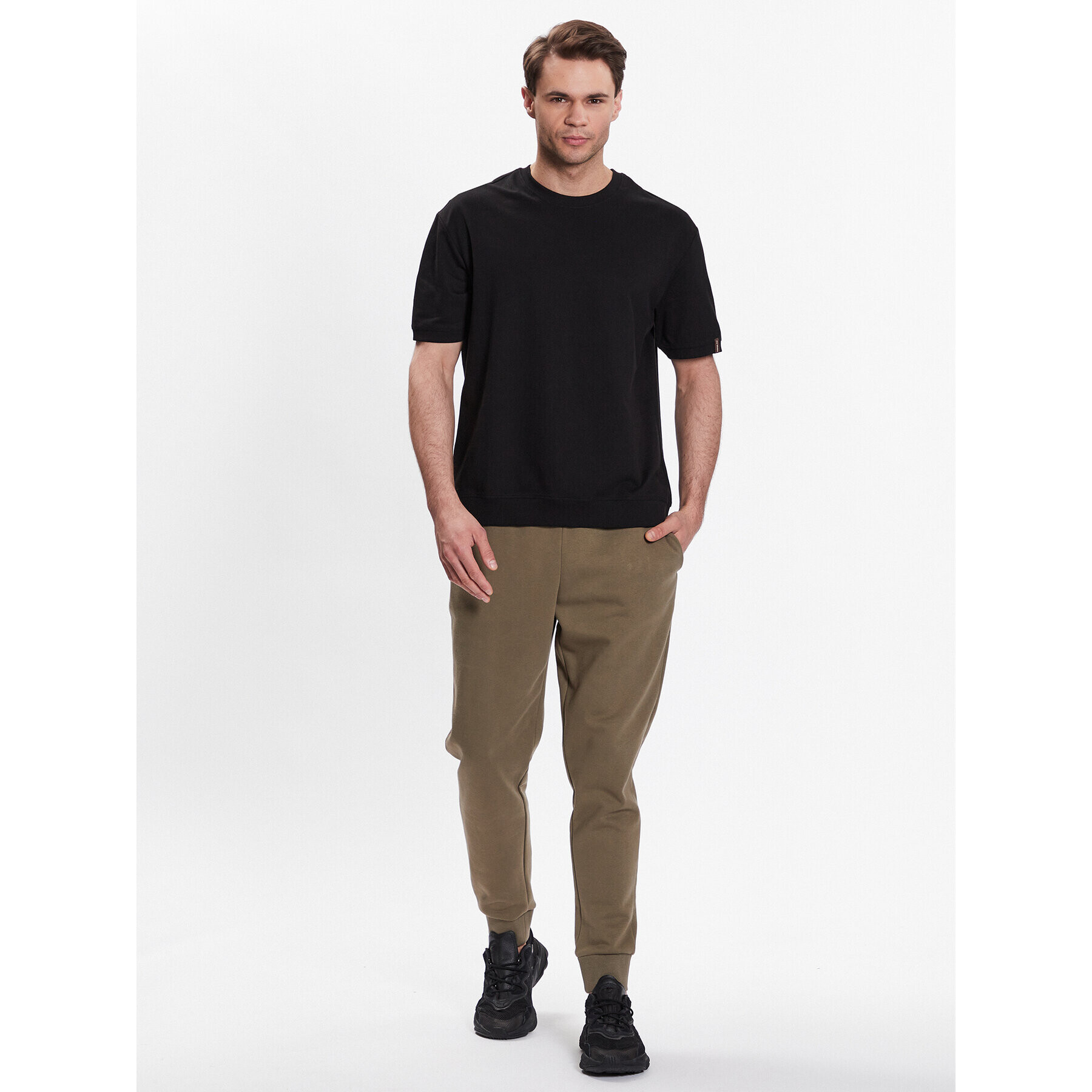 Outhorn Тишърт TTSHM448 Черен Regular Fit - Pepit.bg