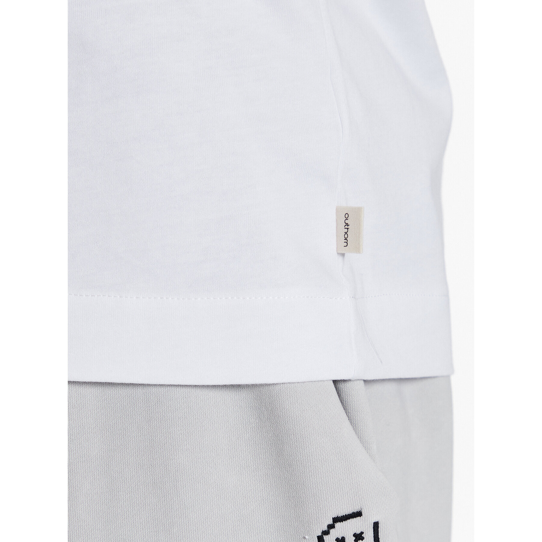 Outhorn Тишърт TTSHM451 Бял Regular Fit - Pepit.bg