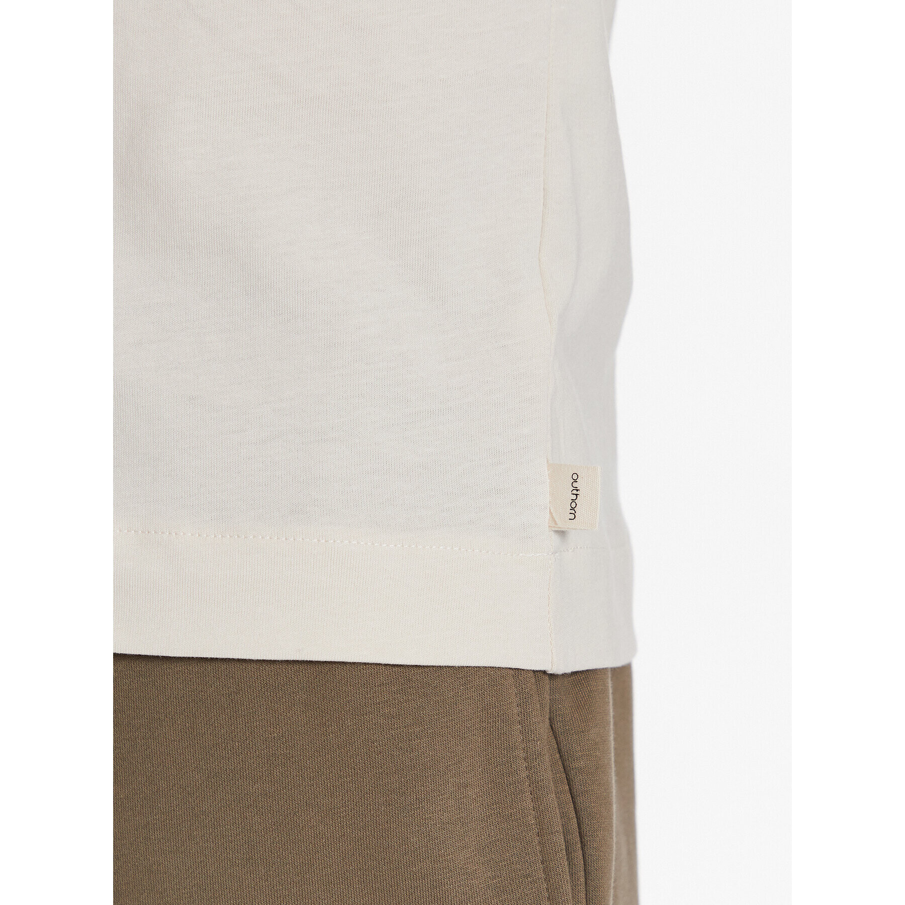 Outhorn Тишърт TTSHM451 Екрю Regular Fit - Pepit.bg