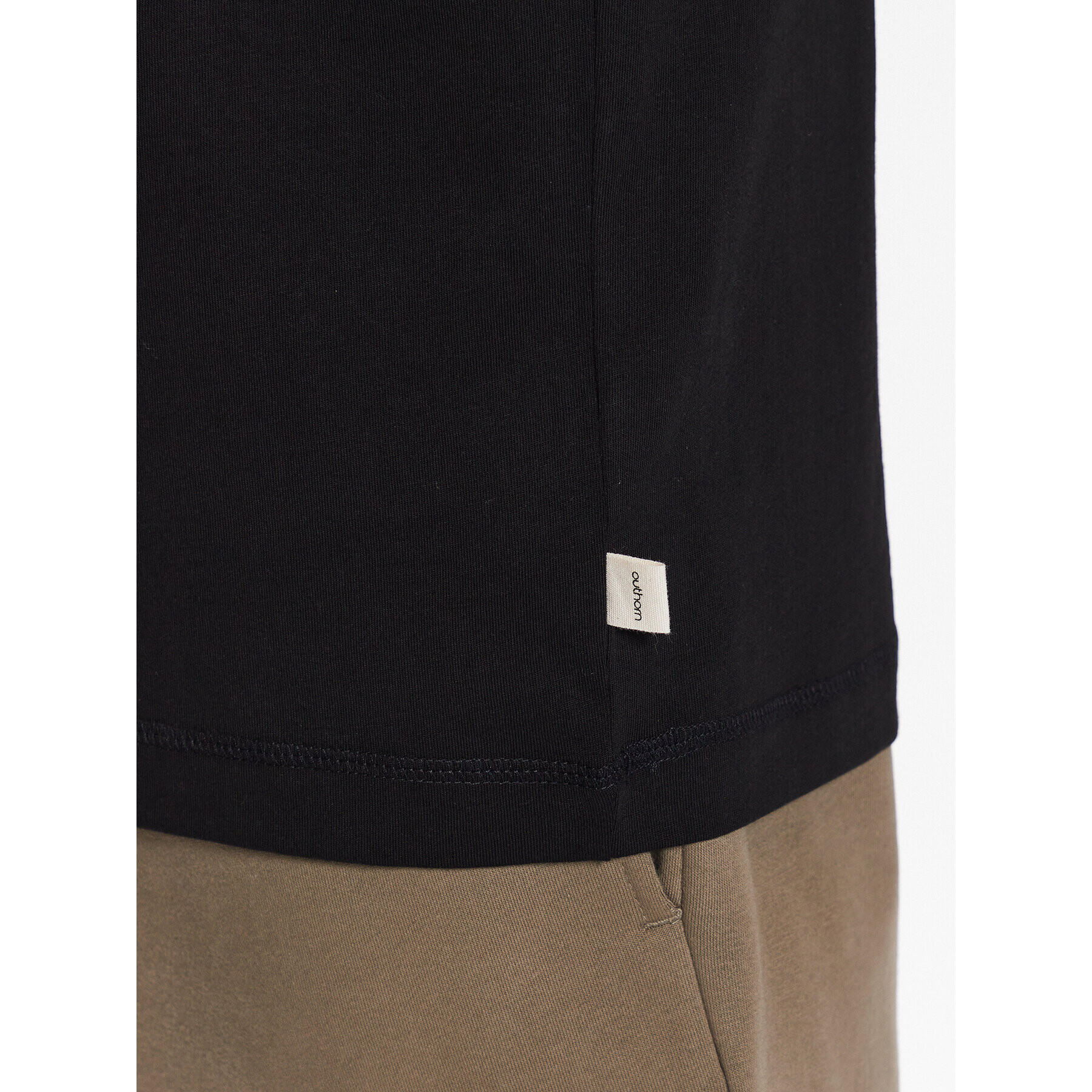 Outhorn Тишърт TTSHM453 Черен Regular Fit - Pepit.bg