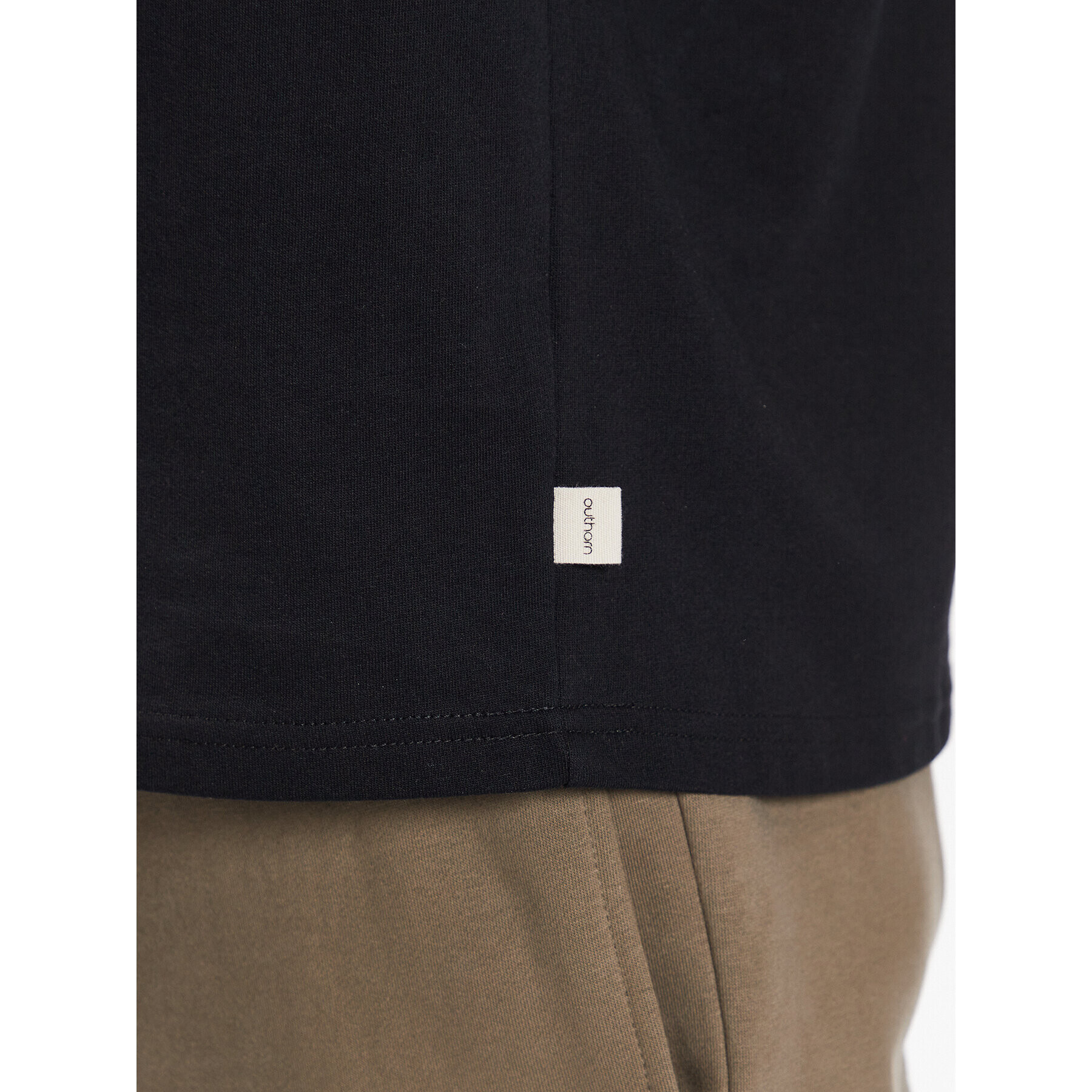Outhorn Тишърт TTSHM455 Черен Regular Fit - Pepit.bg
