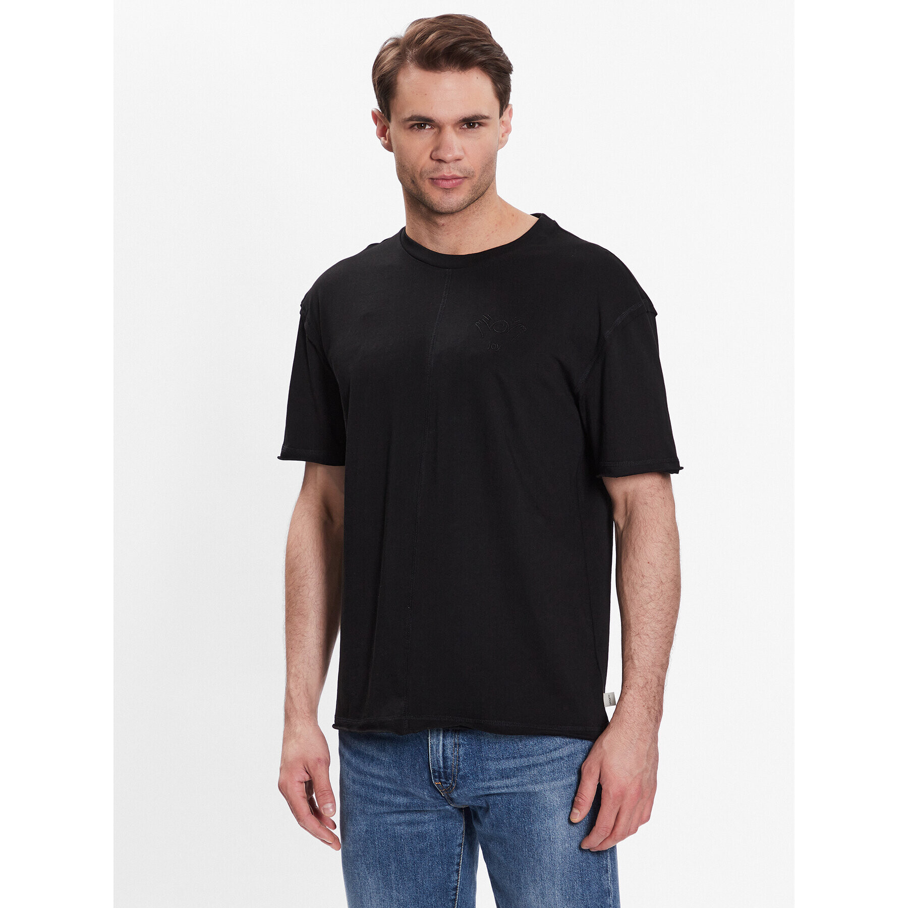 Outhorn Тишърт TTSHM456 Черен Regular Fit - Pepit.bg