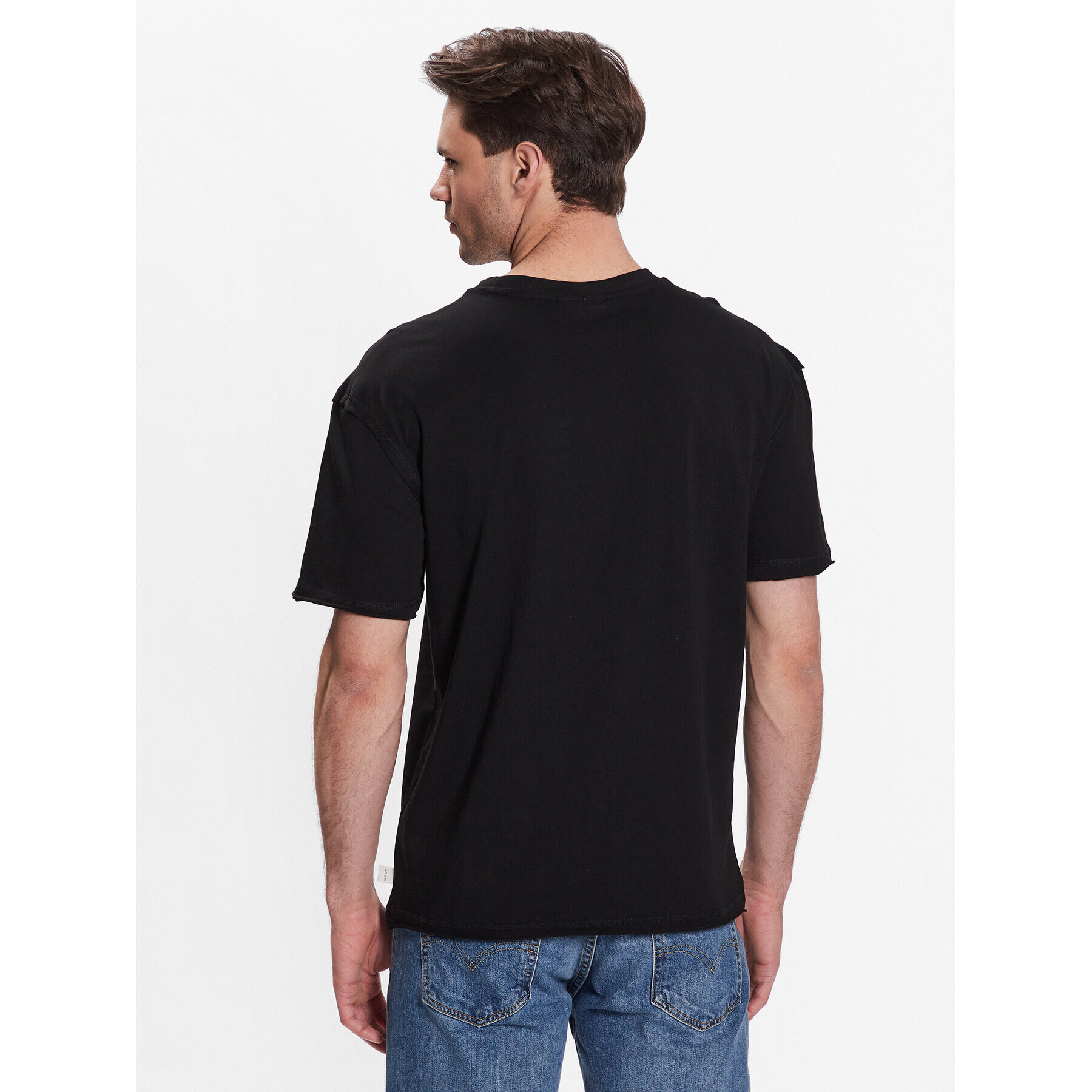 Outhorn Тишърт TTSHM456 Черен Regular Fit - Pepit.bg